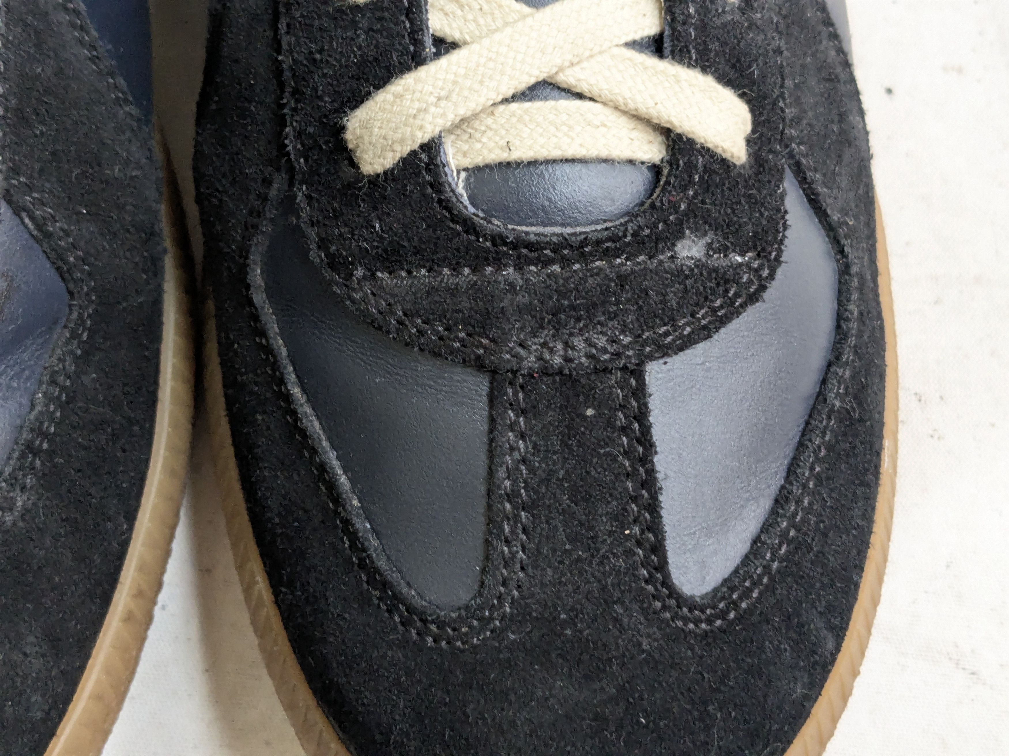 Maison Margiela Maison Margiela Replica GAT Navy Blue 10 43 Low Tops Size US 10 / EU 43 - 3 Thumbnail