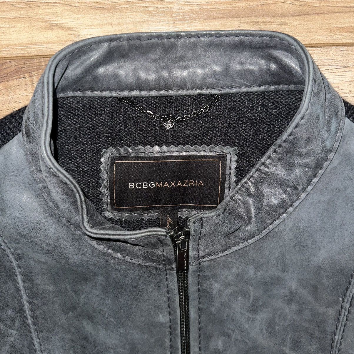 Bcbgmaxazria Bcbg Maxazria - Two-Tone Jacket - Leather/Wool - Size M Size M / US 6-8 / IT 42-44 - 5 Thumbnail