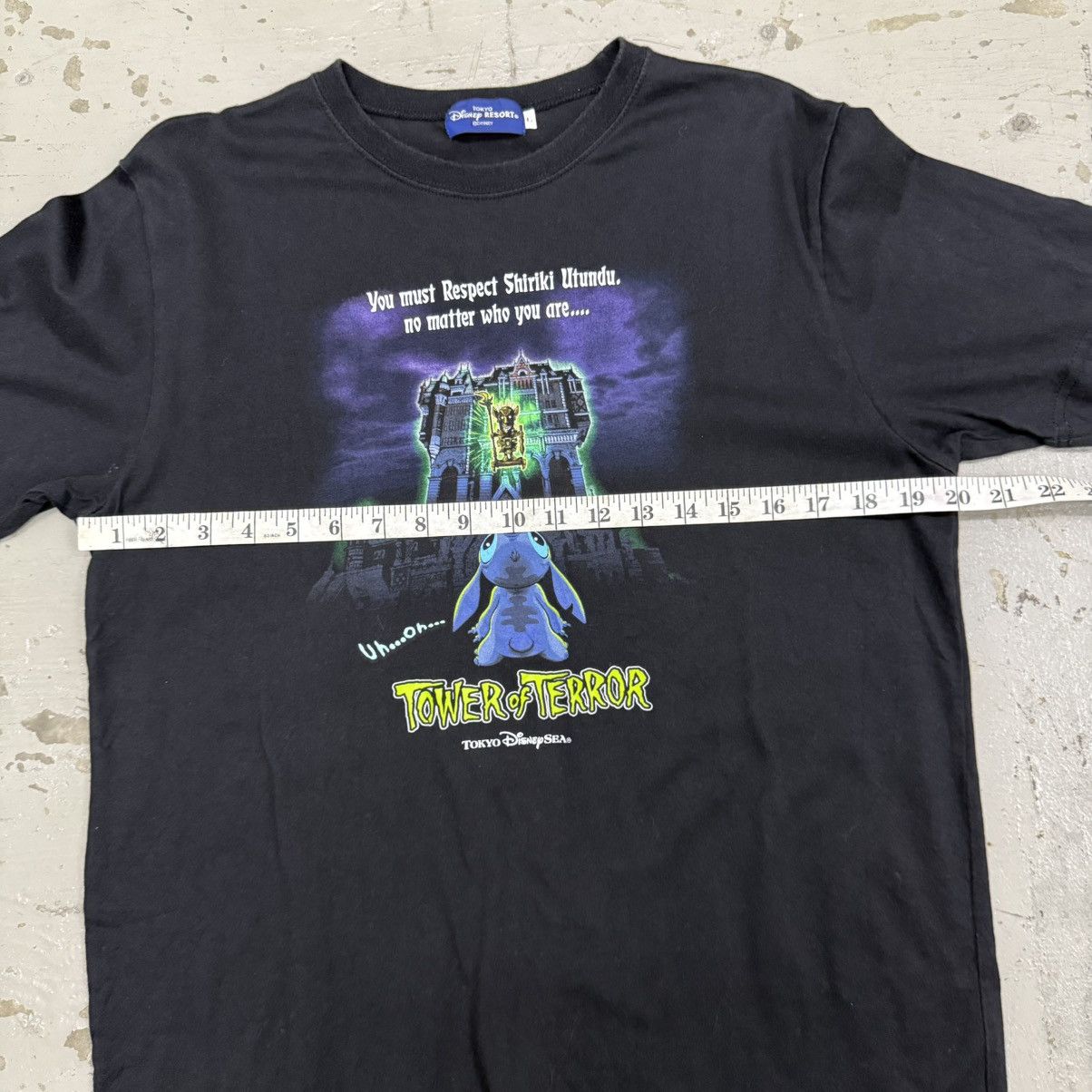 Disney Disney Stitch Tower Of Terror - L Size US L / EU 52-54 / 3 - 3 Thumbnail