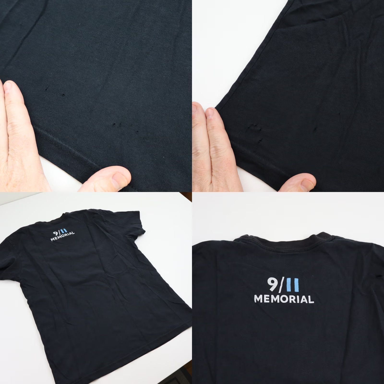 Gildan VINTAGE Paul Jr. Designs 911 Memorial Chopper Tee Mens S T-Shirt Black American Motorcycle 90s Harley-Davidson USA Made Choppers Vintage USA Mens S Size US S / EU 44-46 / 1 - 9 Thumbnail