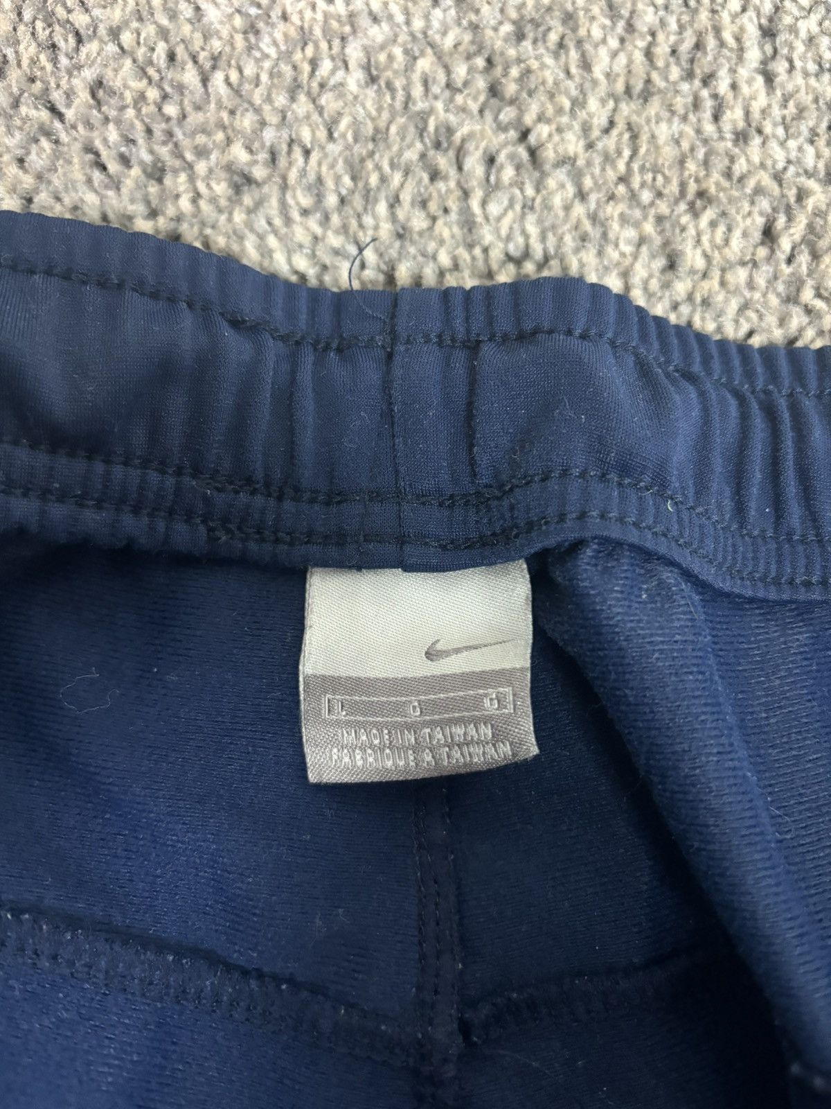 Nike Y2k silver tag blue nike track pants Size US 32 / EU 48 - 7 Thumbnail