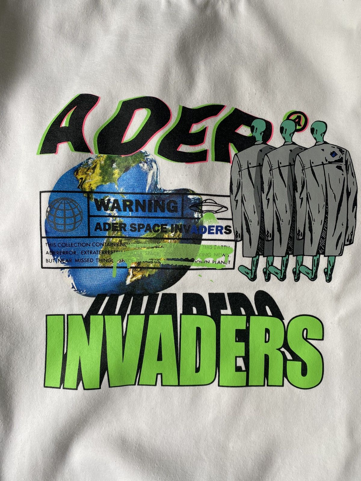 Ader Error Aderr Error space invaders sweatshirt Size US L / EU 52-54 / 3 - 14 Thumbnail