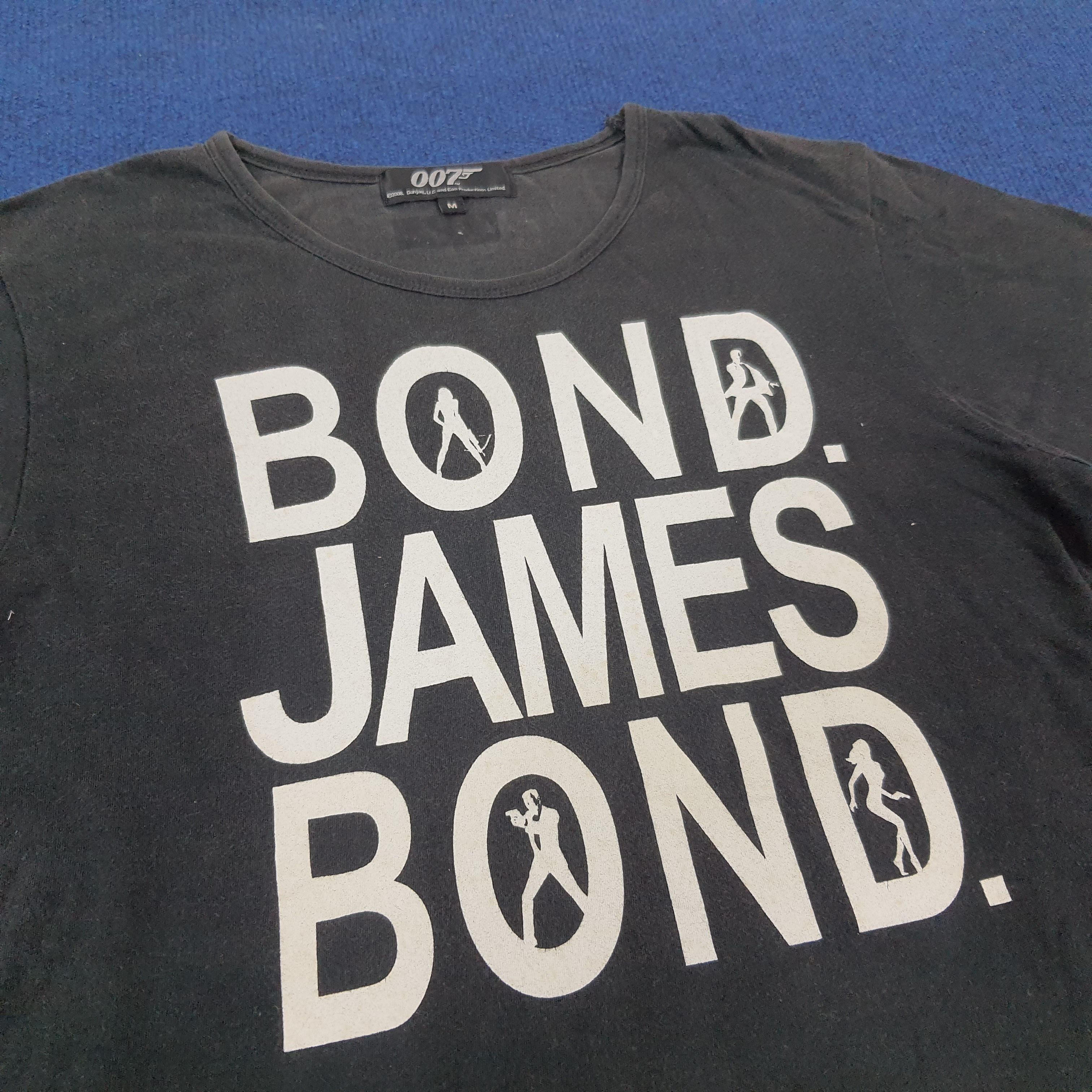 Vintage Vintage 007 James Bond Movie Tshirt Size US S / EU 44-46 / 1 - 2 Thumbnail