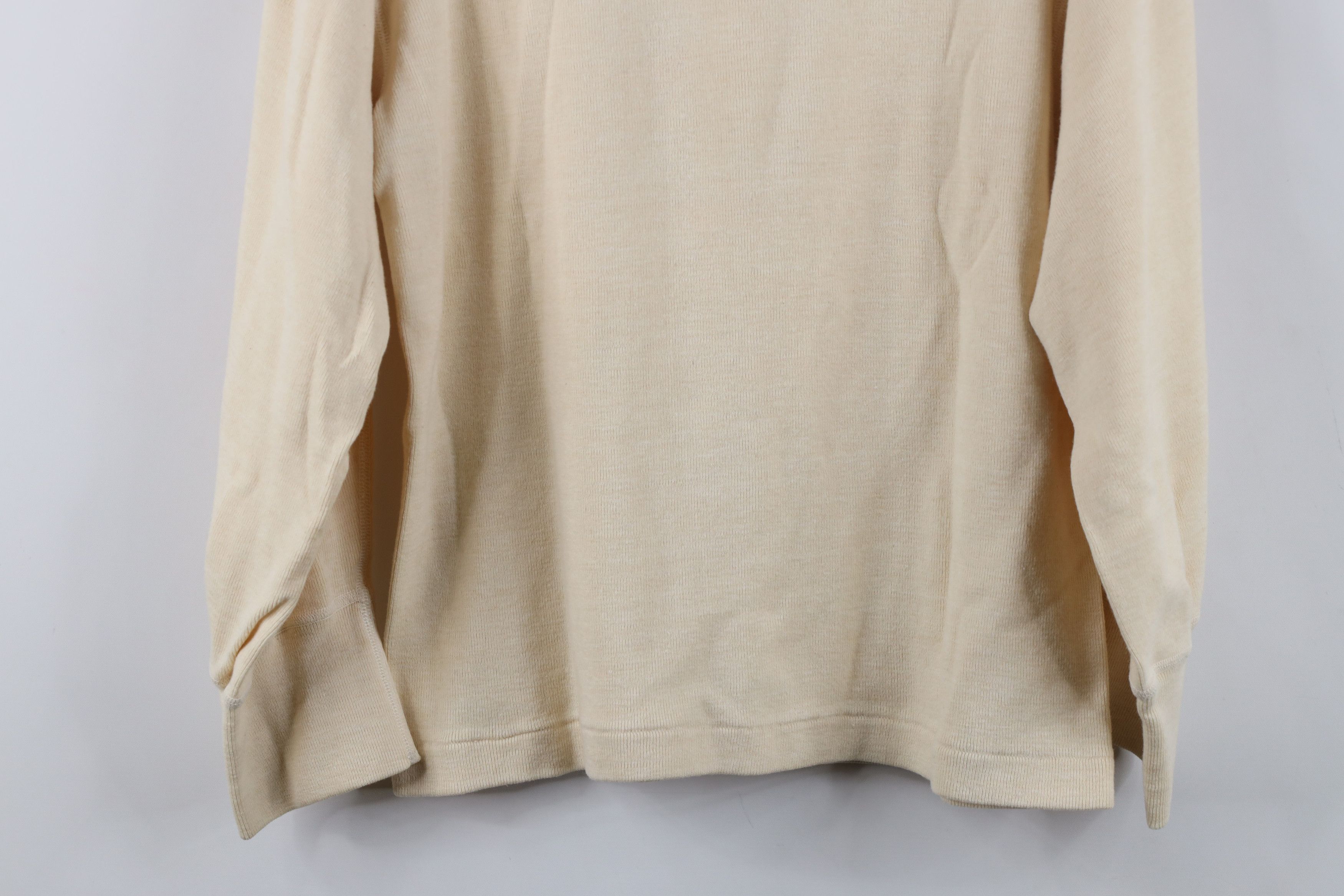 Vintage Vintage 50s Korean War Winter Undershirt Henley T-Shirt USA Size US S / EU 44-46 / 1 - 11 Thumbnail