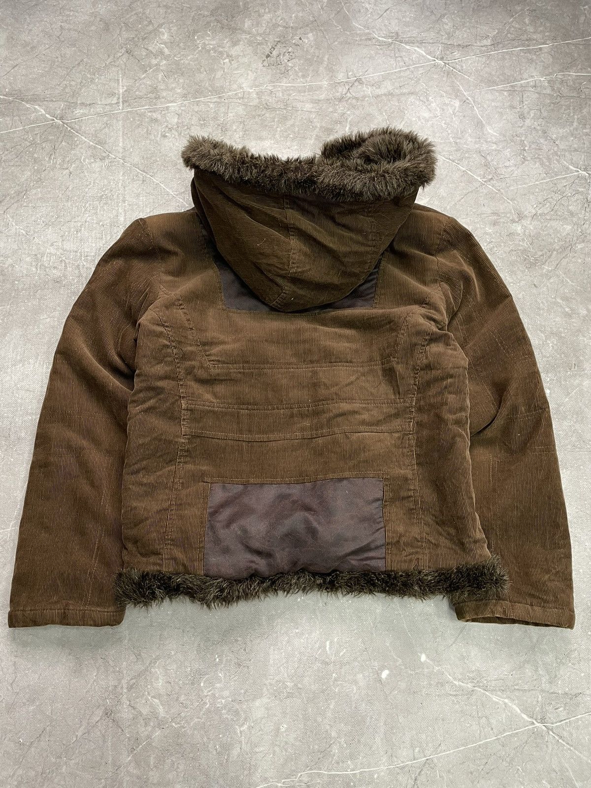 If Six Was Nine If six was nine Corduroy Faux Fur Hooded Jacket Y2K hype Size US M / EU 48-50 / 2 - 8 Thumbnail
