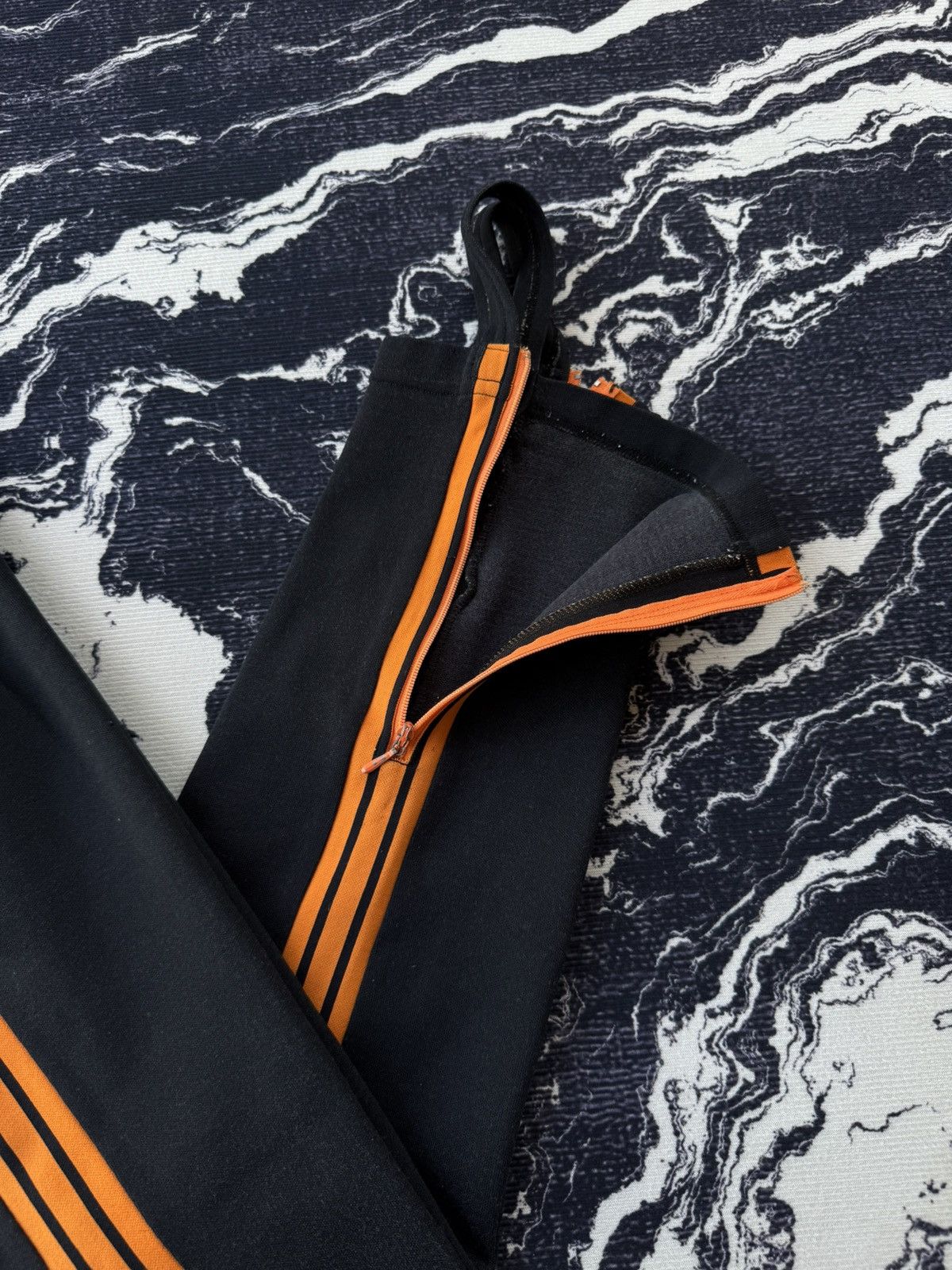 Adidas × Japanese Brand × Vintage Vintage adidas w.germany trackpants black orange Size US 30 / EU 46 - 3 Thumbnail