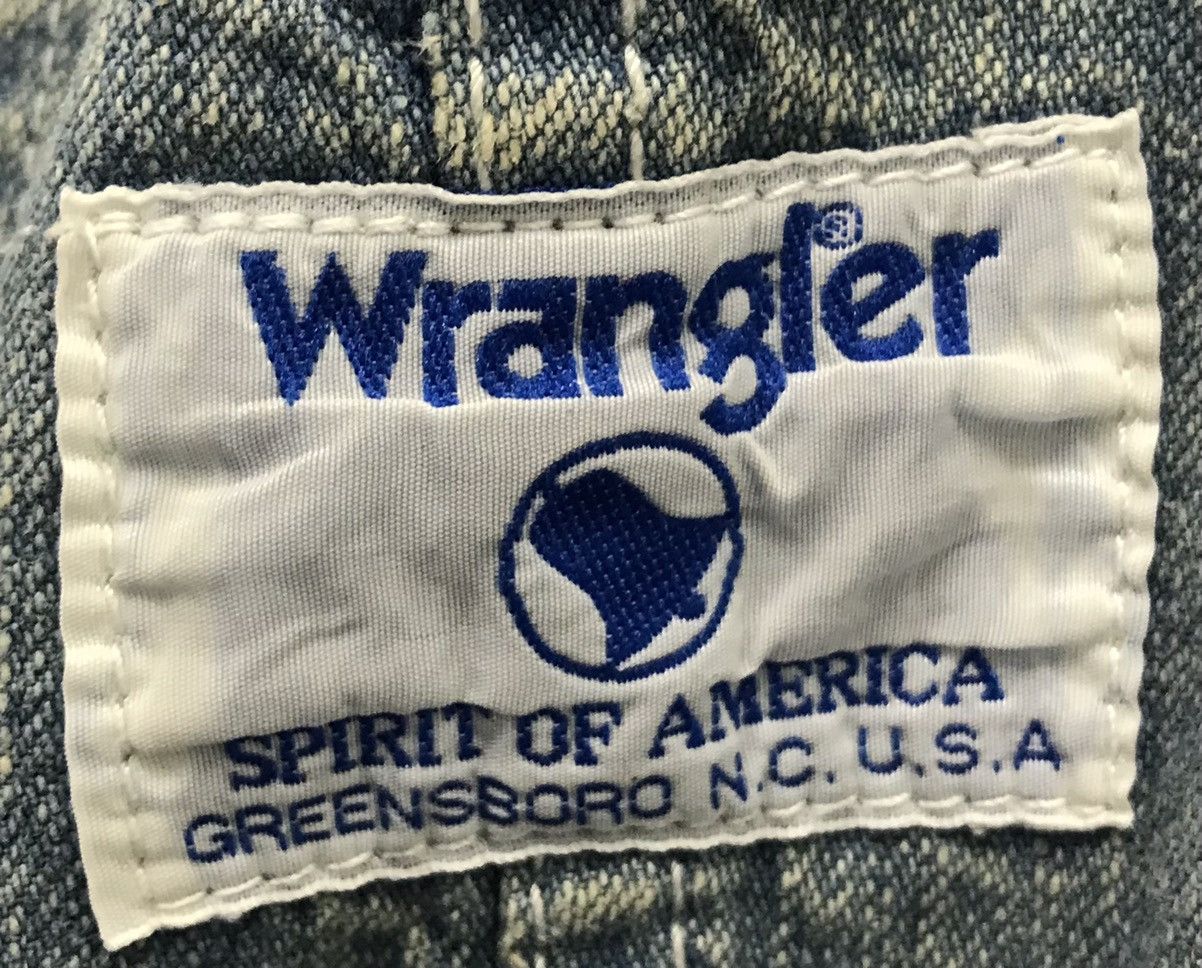Vintage × Wrangler Vintage Wrangler Blue Bell Denim Overall Size US 35 - 8 Thumbnail