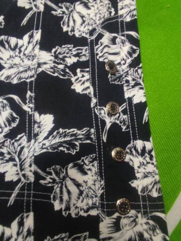 Japanese Brand × The Unbranded Brand UNBRAND DENIM FLARED PANTS FLORAL Size 31" - 8 Thumbnail