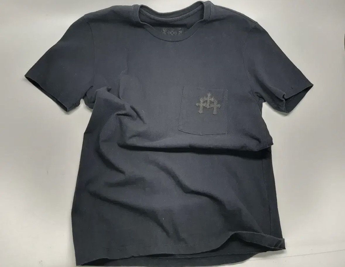 Chrome Hearts *rare* Cross Leather Patch T-Shirt Size US XS / EU 42 / 0 - 1 Thumbnail