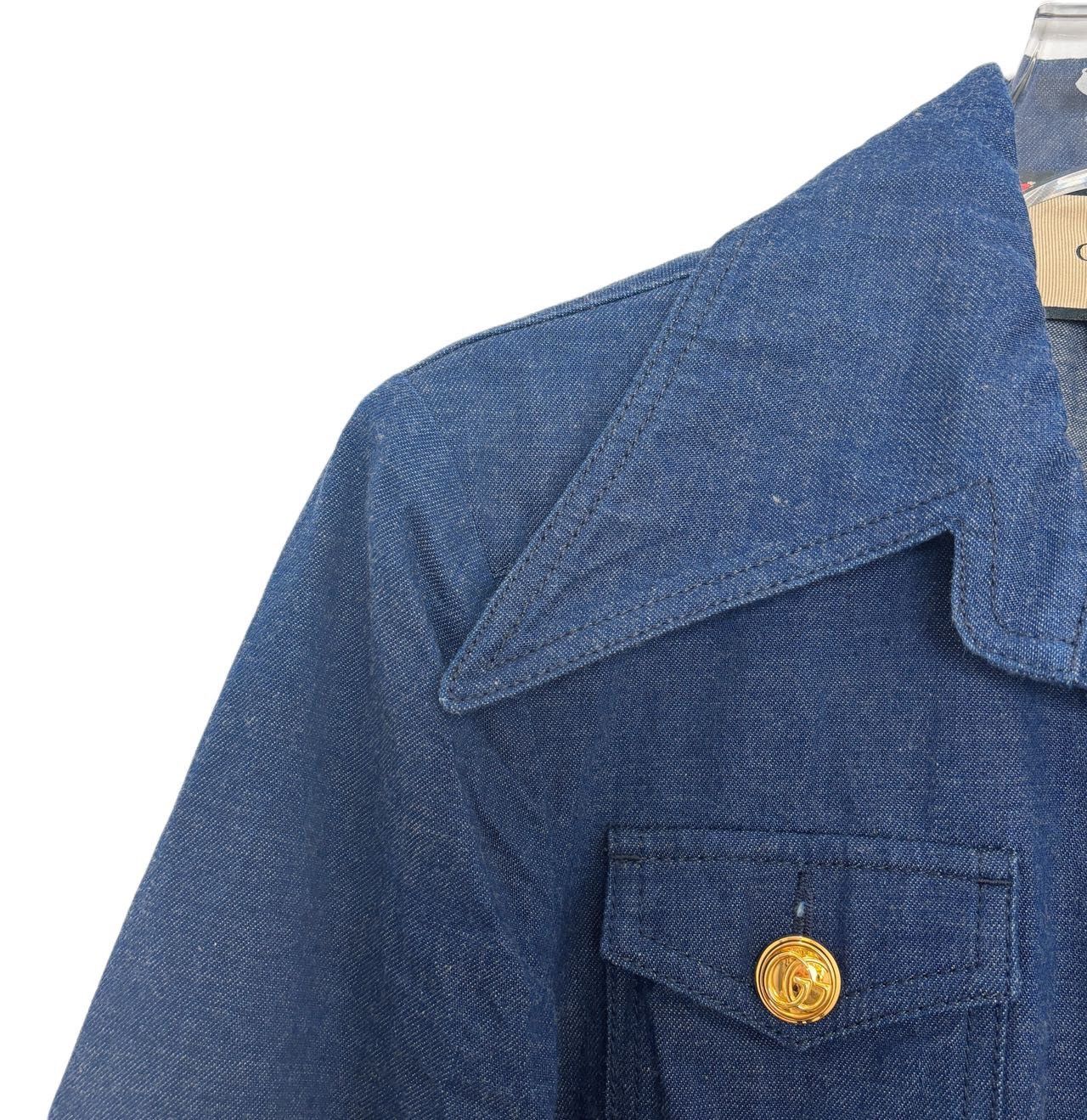 Gucci Gucci Multi-pocket Decor Wool Five-sleeve Jacket K26WX Size S / US 4 / IT 40 - 3 Thumbnail