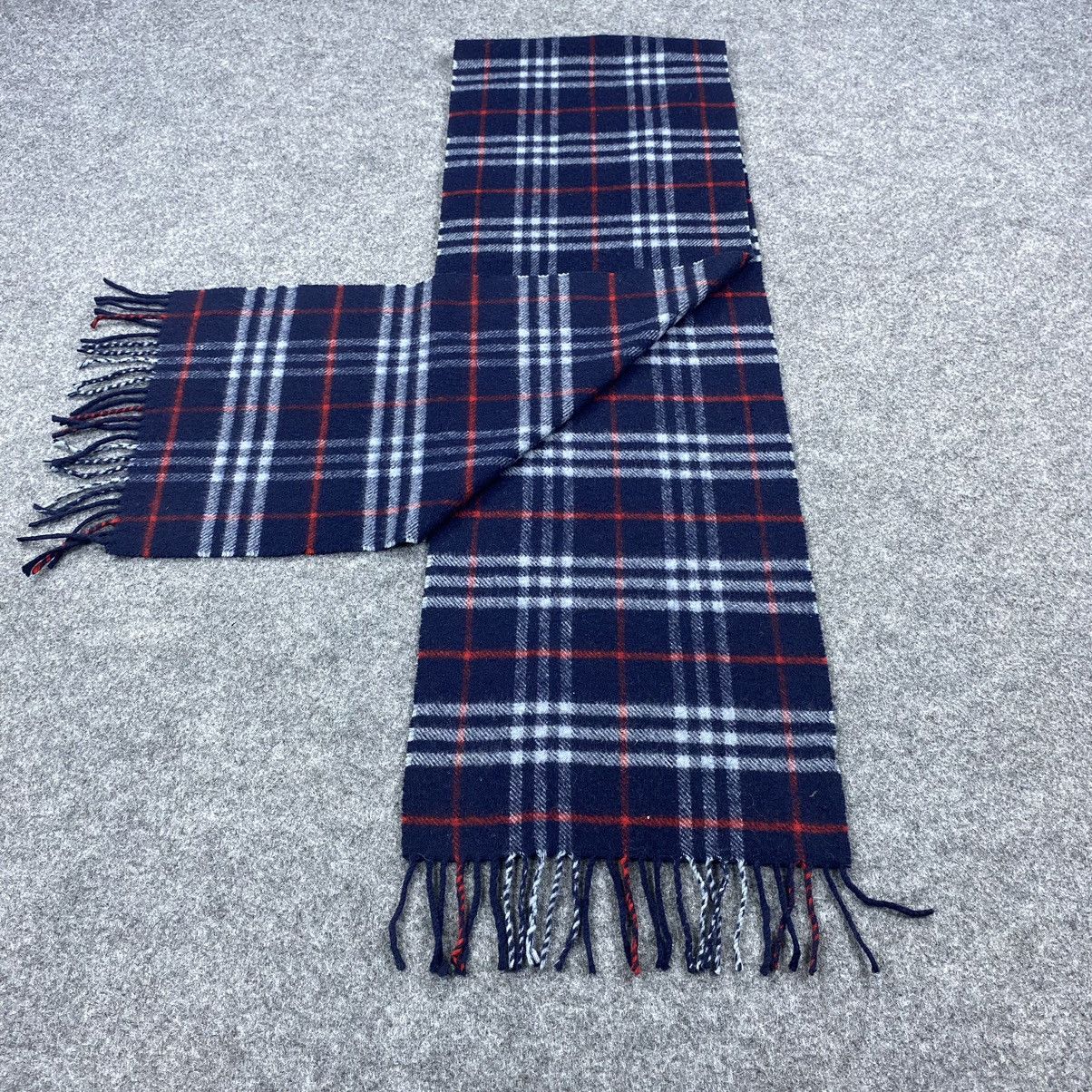Burberry × Vintage Burberrys Scarf # D300 # Muffler # Neckwear Size ONE SIZE - 8 Thumbnail