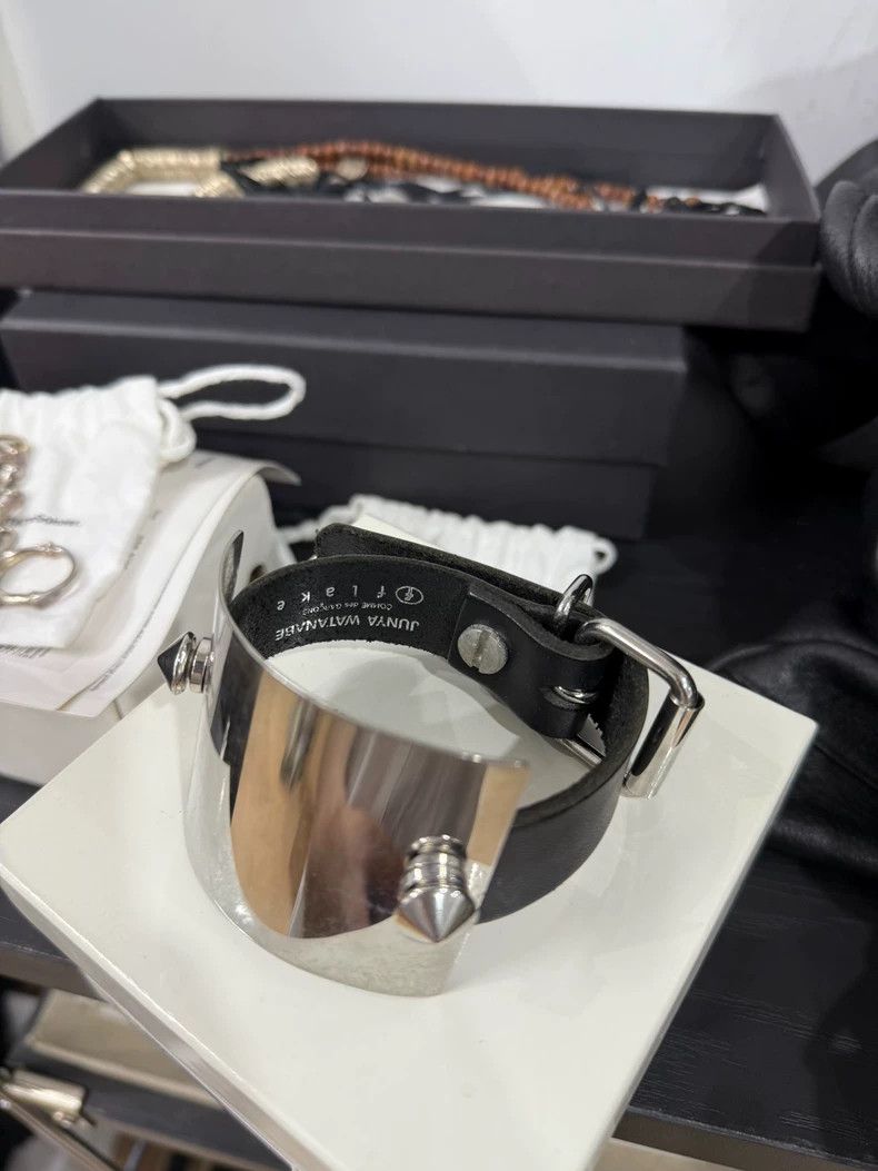 Junya Watanabe Junya watanabe Rivet Punk Leather Bracelet Size ONE SIZE - 3 Thumbnail