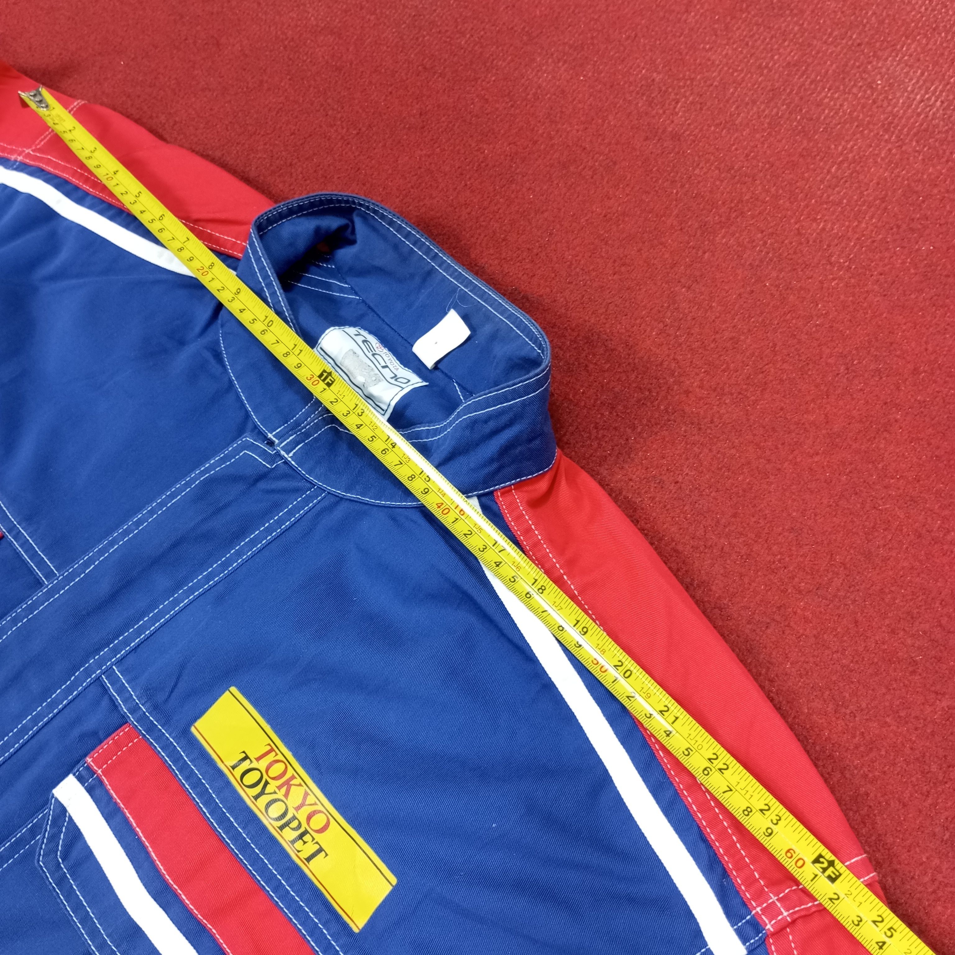 Japanese Brand × Vintage Toyota Tecno Japanese Motorsports Coverall Jacket Size US XXL / EU 58 / 5 - 12 Thumbnail