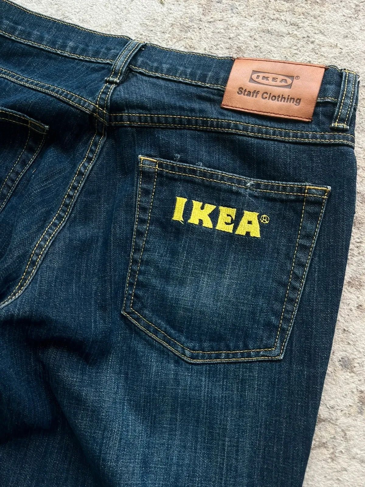 Ikea IKEA Denim 2010 Flared Jeans Denim Y2K Sz W 34 x L 36 Size US 34 / EU 50 - 5 Thumbnail