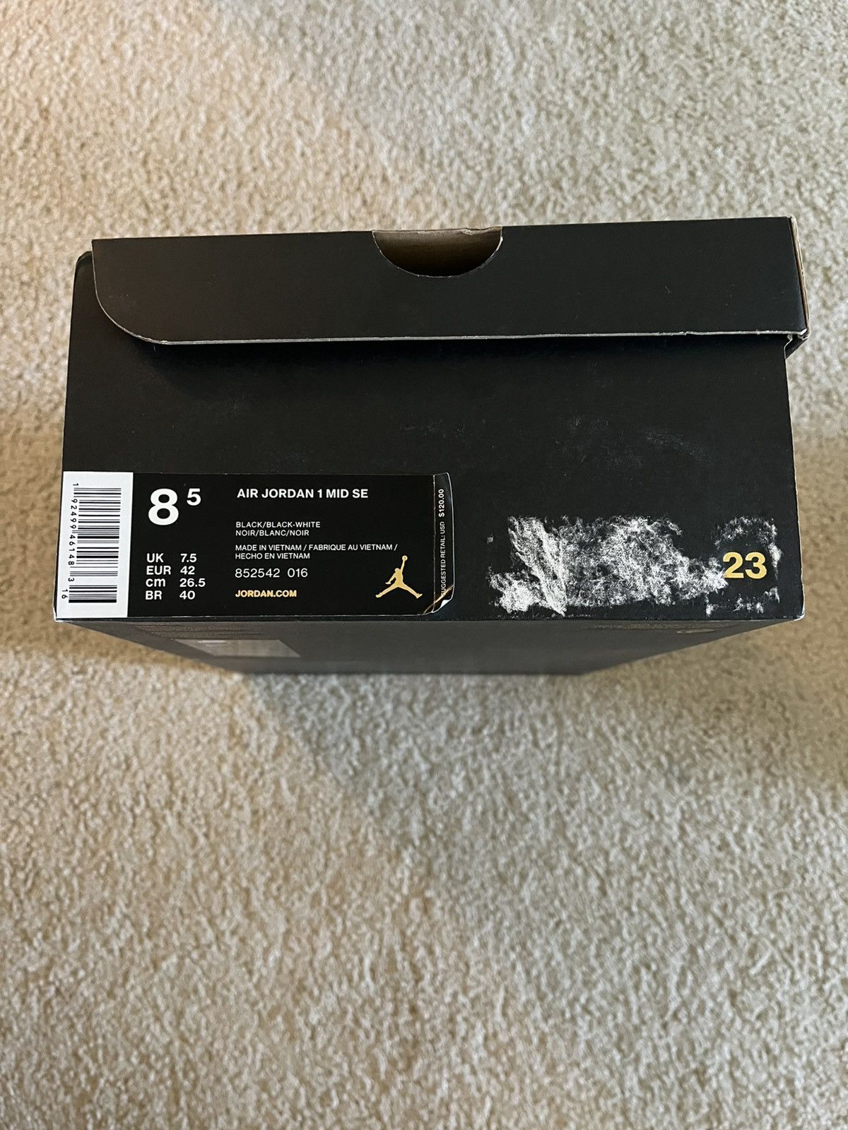 Jordan Brand × Nike Jordan 1 Mid Maybe I Destroyed the Game Size US 8.5 / EU 41-42 - 6 Thumbnail
