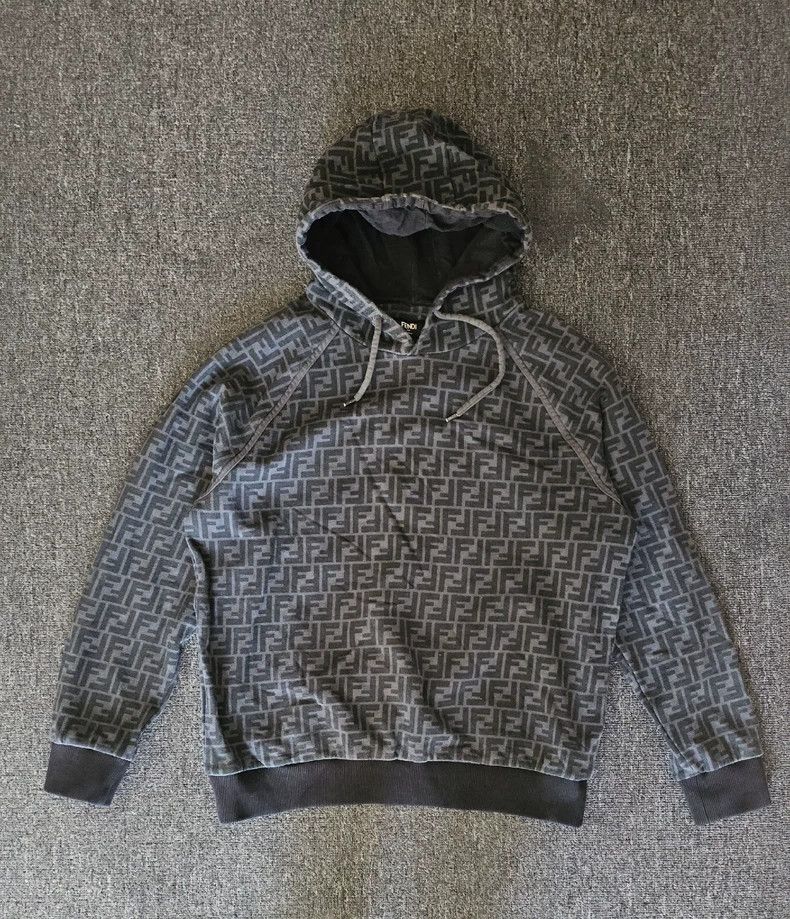 Fendi FENDI Double F hooded hoodie Size US L / EU 52-54 / 3 - 1 Thumbnail