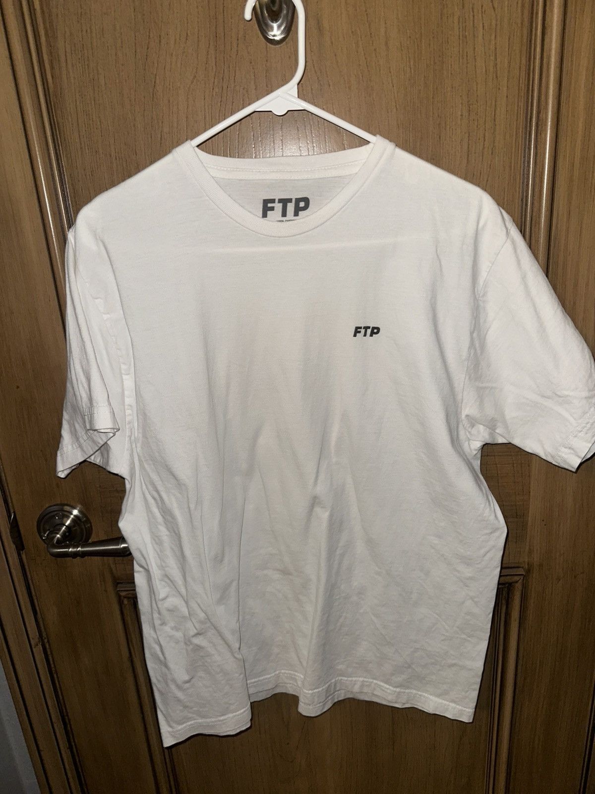 Fuck The Population FTP small logo T shirt LARGE Size US L / EU 52-54 / 3 - 1 Thumbnail