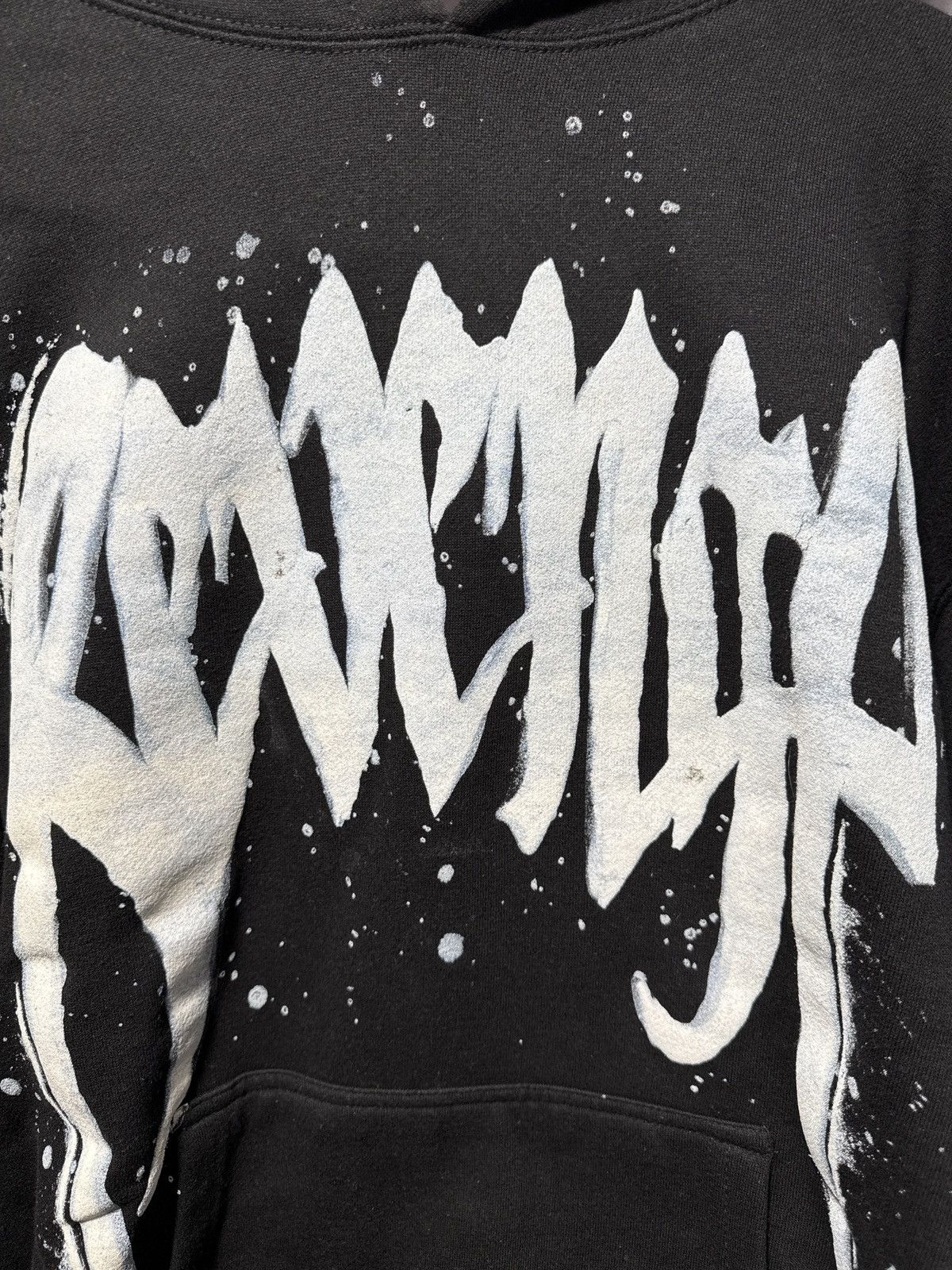Revenge Revenge Snowfall Arch Logo Black Hoodie Size US M / EU 48-50 / 2 - 7 Thumbnail
