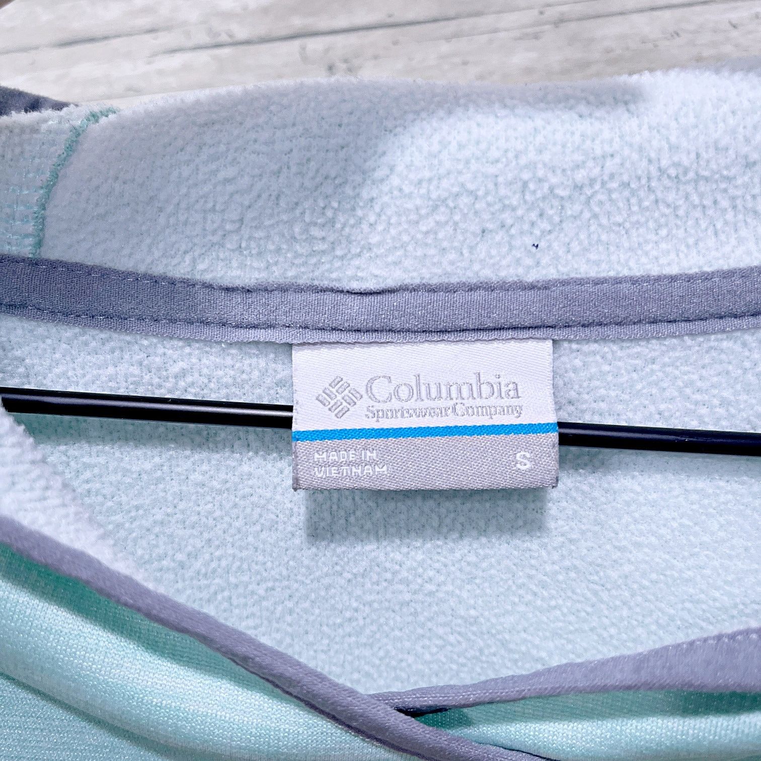 Columbia Columbia Performance Fleece Hoodie Mint Green Womens Small Size S / US 4 / IT 40 - 5 Thumbnail