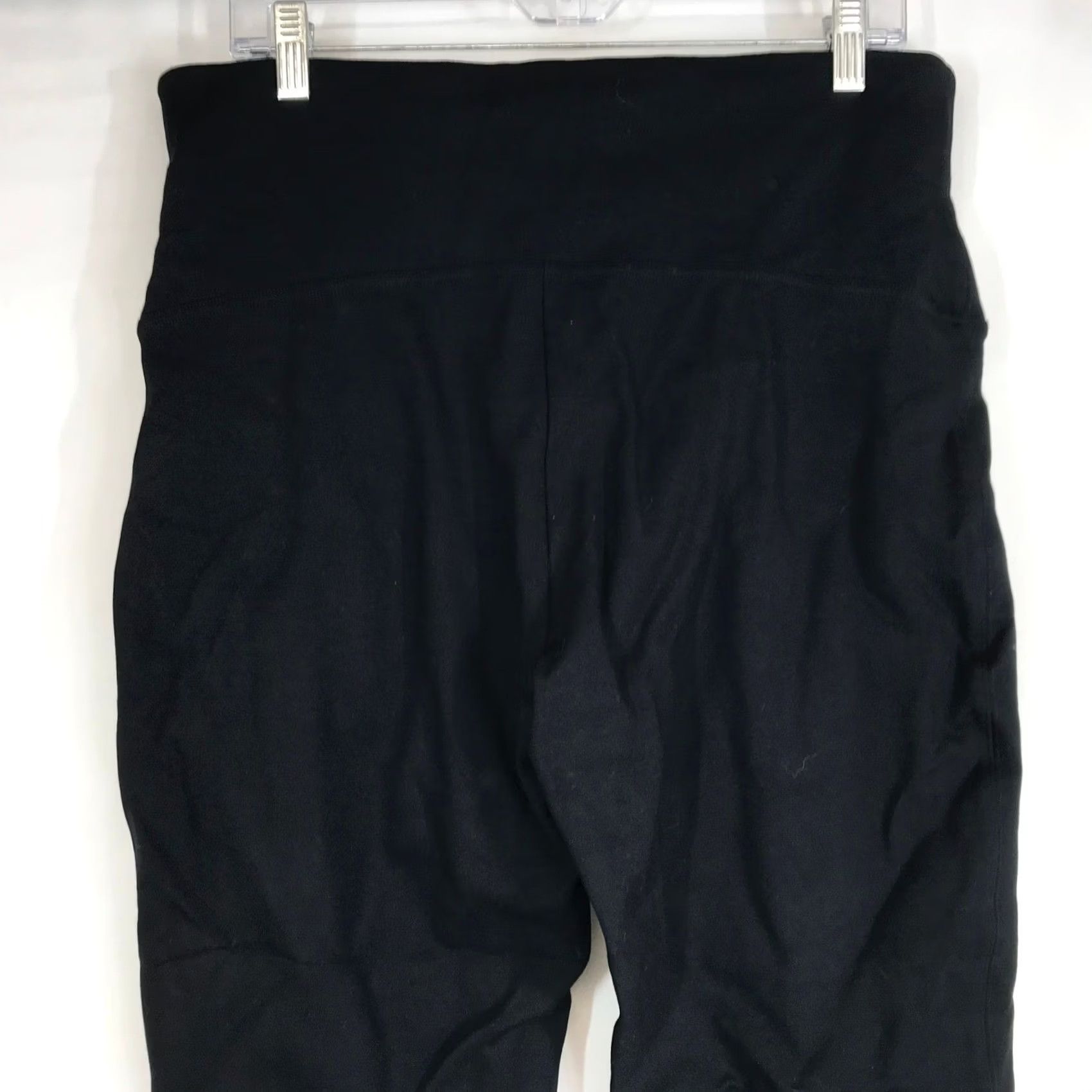 Spanx SPANX by Sara Blakely Pants Leggings Black High Waisted Ponte Knit 1X Womens Size 40" / US 18 - 5 Thumbnail