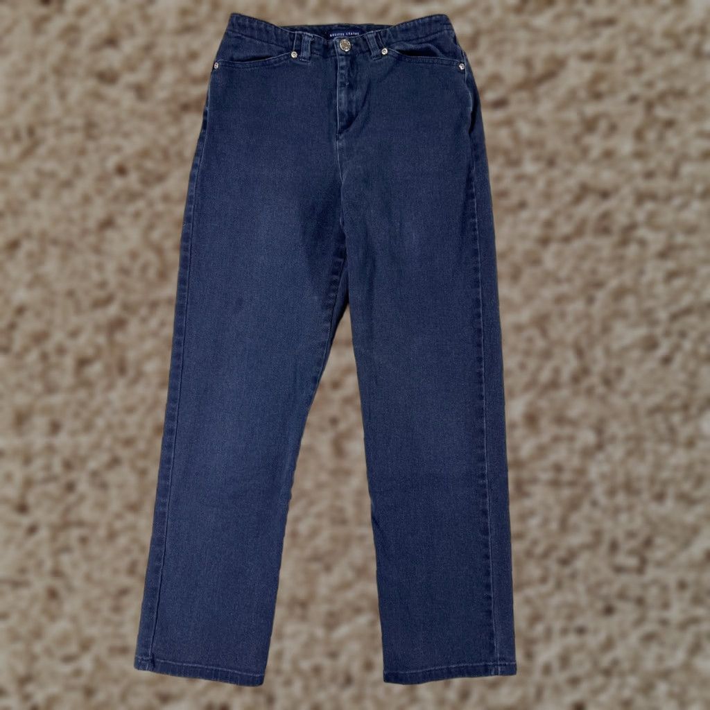 Vintage Crazy Horse Jeans Women 4P Blue Denim Straight Cotton Blend Stretch Size 27" / US 4 / IT 40 - 1 Thumbnail