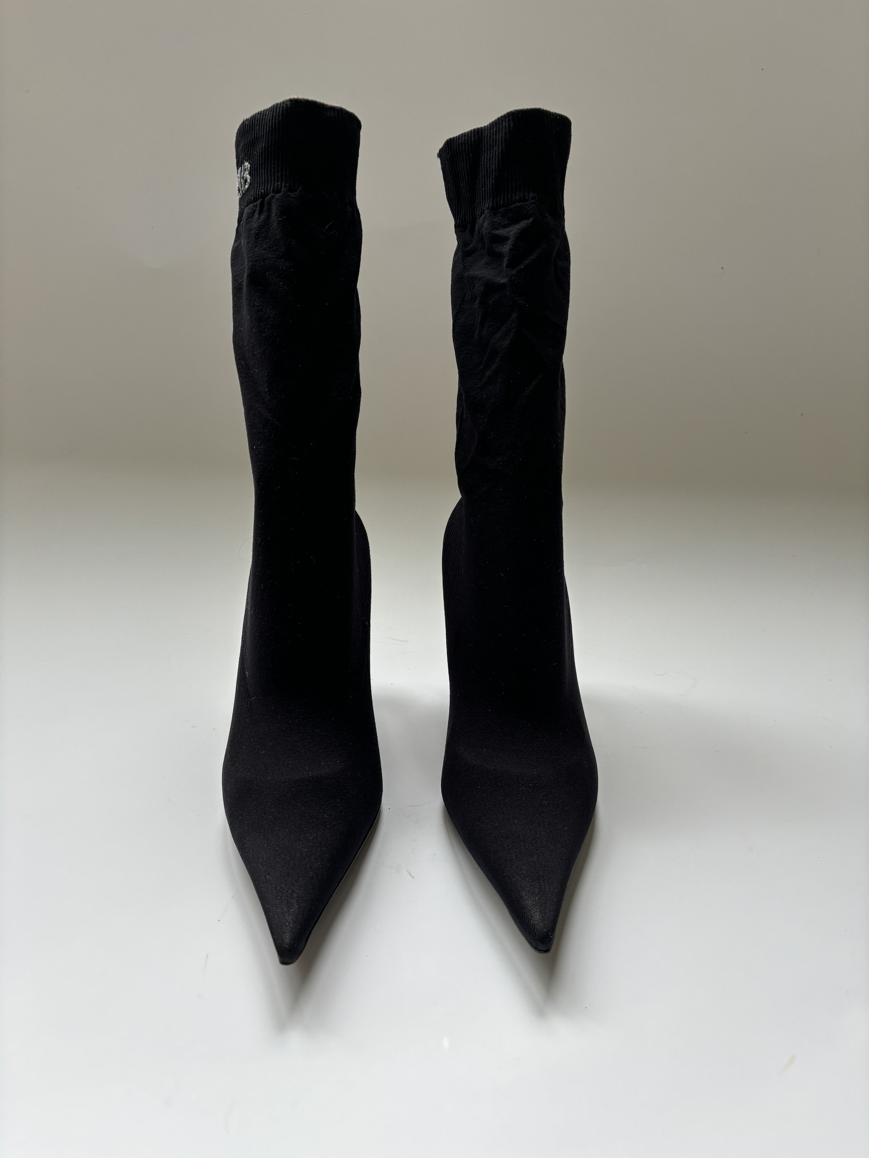 Balenciaga ⚡️QUICK SALE⚡️Balenciaga by Demna Black Knife Sock Boots Size US 6 / IT 36 - 6 Thumbnail