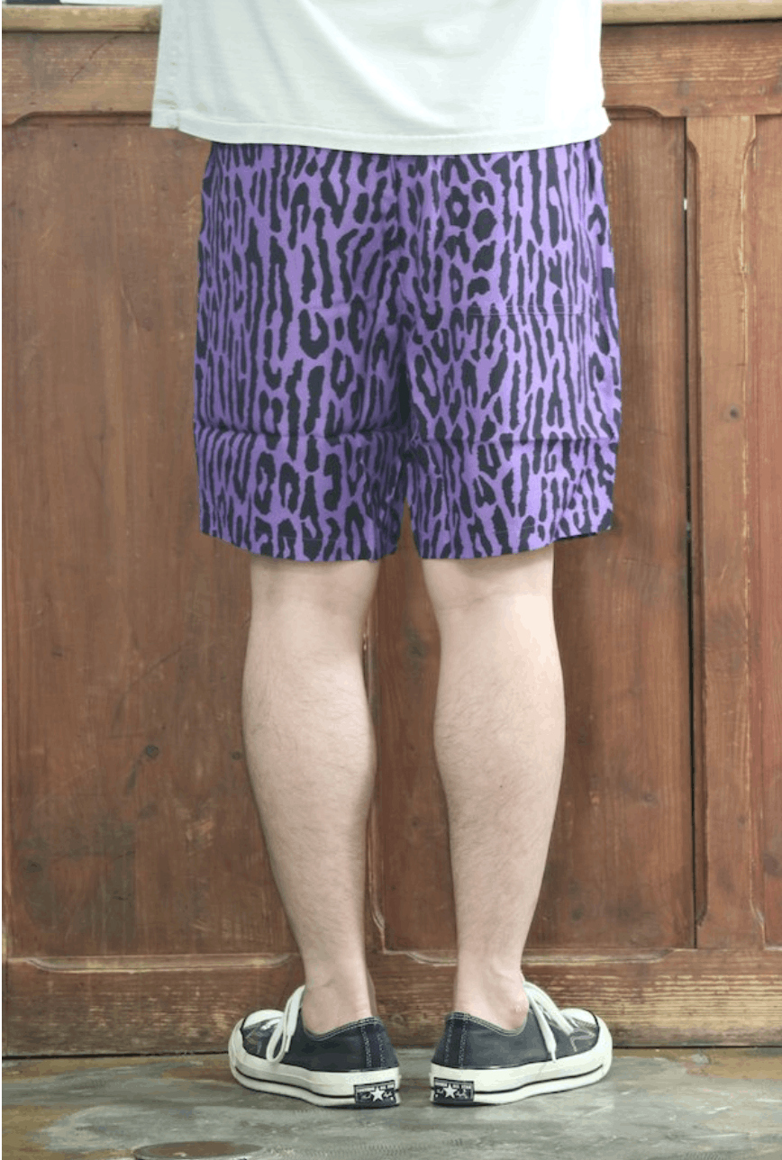 Wacko Maria HAWAIIAN SHORTS ( TYPE-2 ) (PURPLE) Size US 32 / EU 48 - 9 Thumbnail