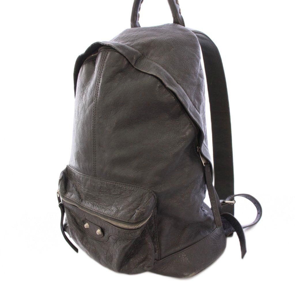 Balenciaga Balenciaga Classic Leather Backpack Size ONE SIZE - 2 Thumbnail