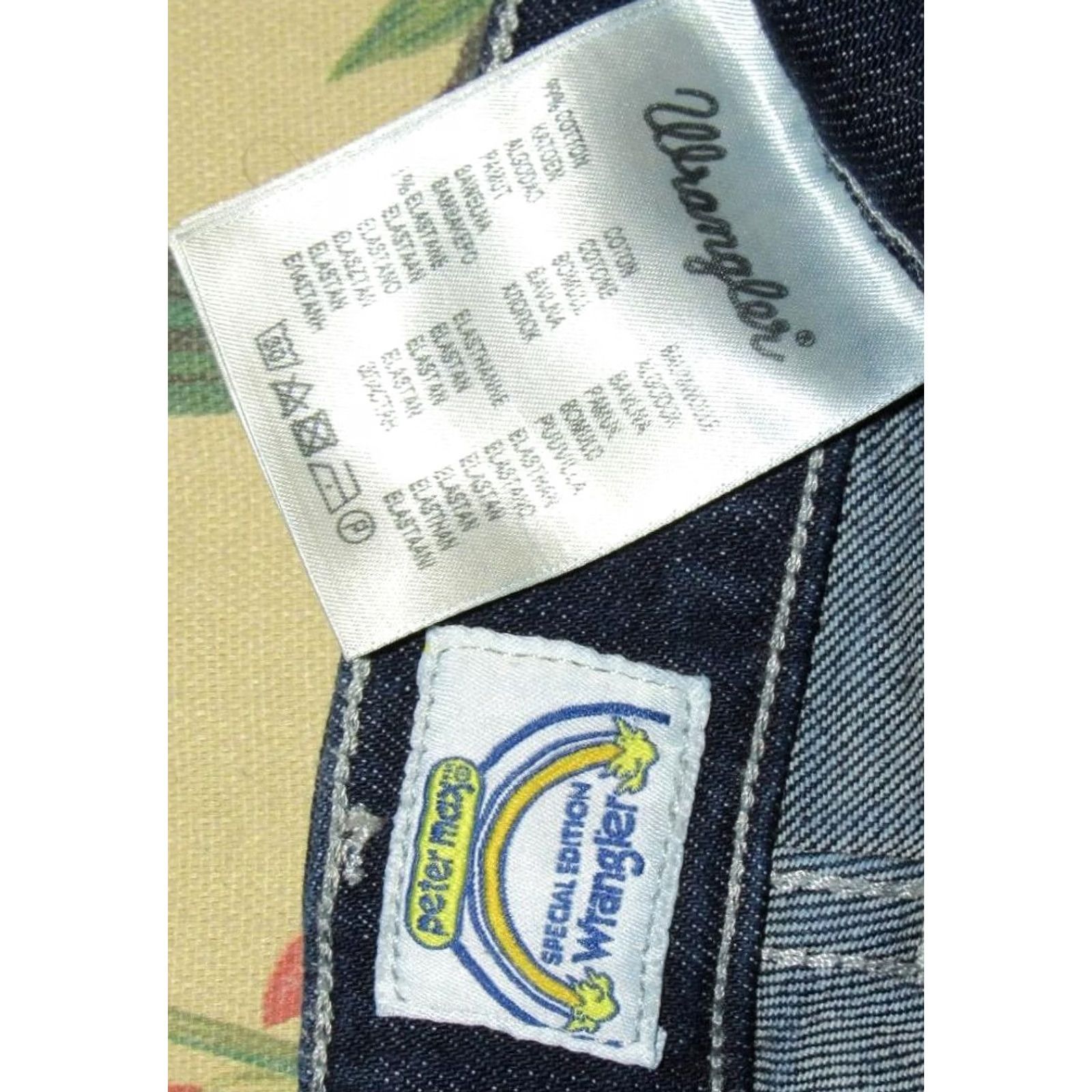 Wrangler WRANGLER Denim Jeans 32 x 27 Mens Regular 32 Blue Peter Max Denims Straight Size US 32 / EU 48 - 6 Thumbnail