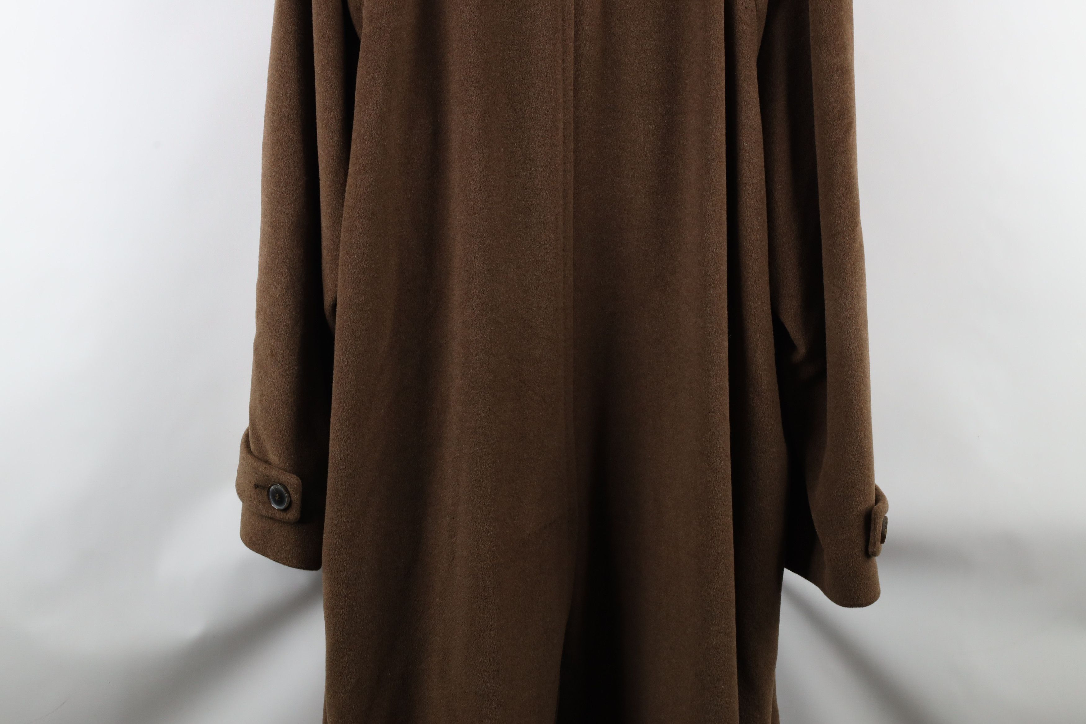 Hugo Boss × Vintage Vintage Hugo Boss Angora Blend Full Length Overcoat Jacket Size US XXL / EU 58 / 5 - 17 Thumbnail