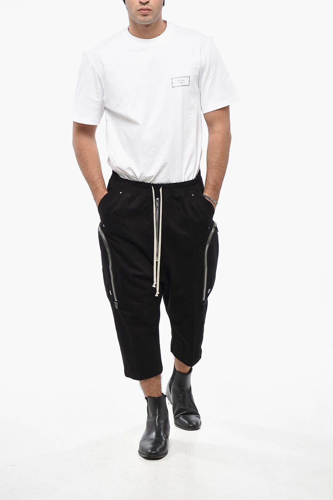 Rick Owens og1mm1025 Cargo Pant in Black Size US 34 / EU 50 - 4 Thumbnail