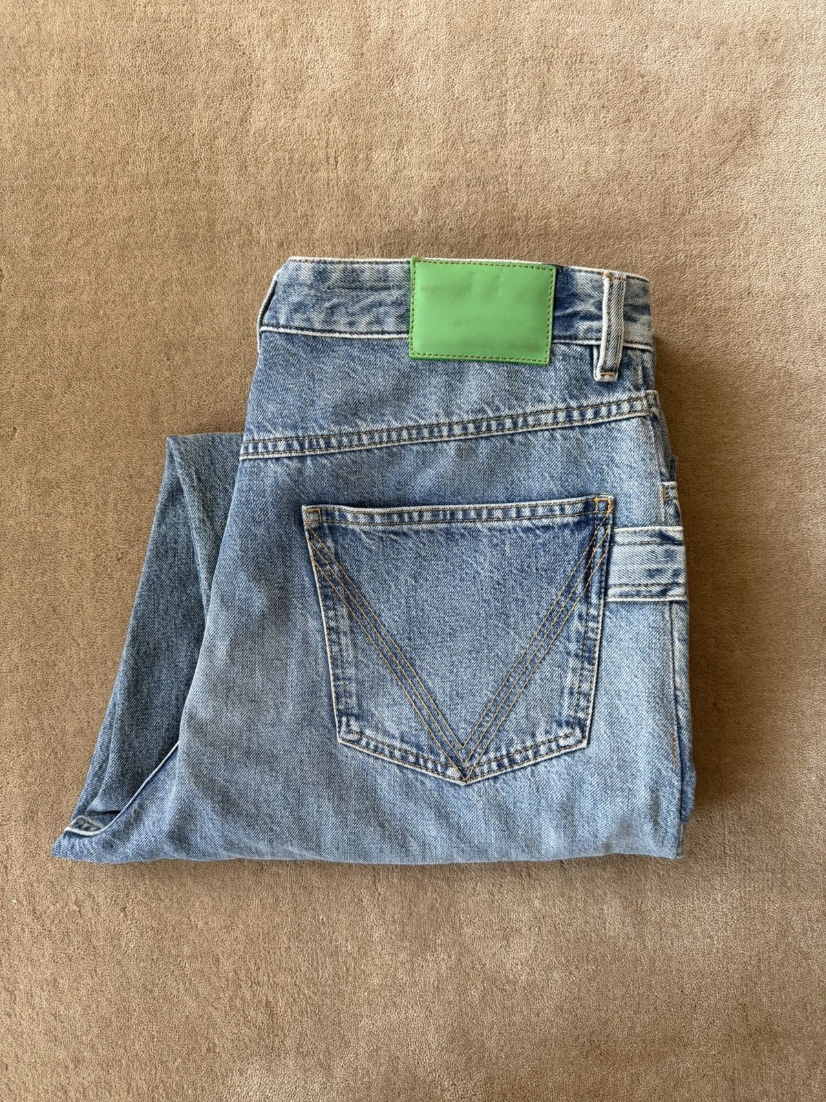 Bottega Veneta Light Blue Medium-Washed Denim