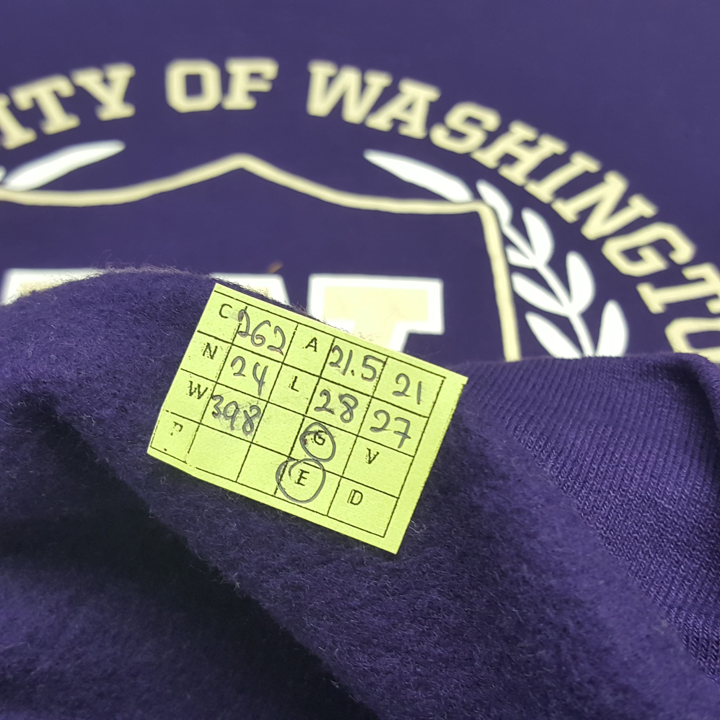 Vintage Vintage University of Washington American Promo Sweatshirt Size US M / EU 48-50 / 2 - 7 Thumbnail
