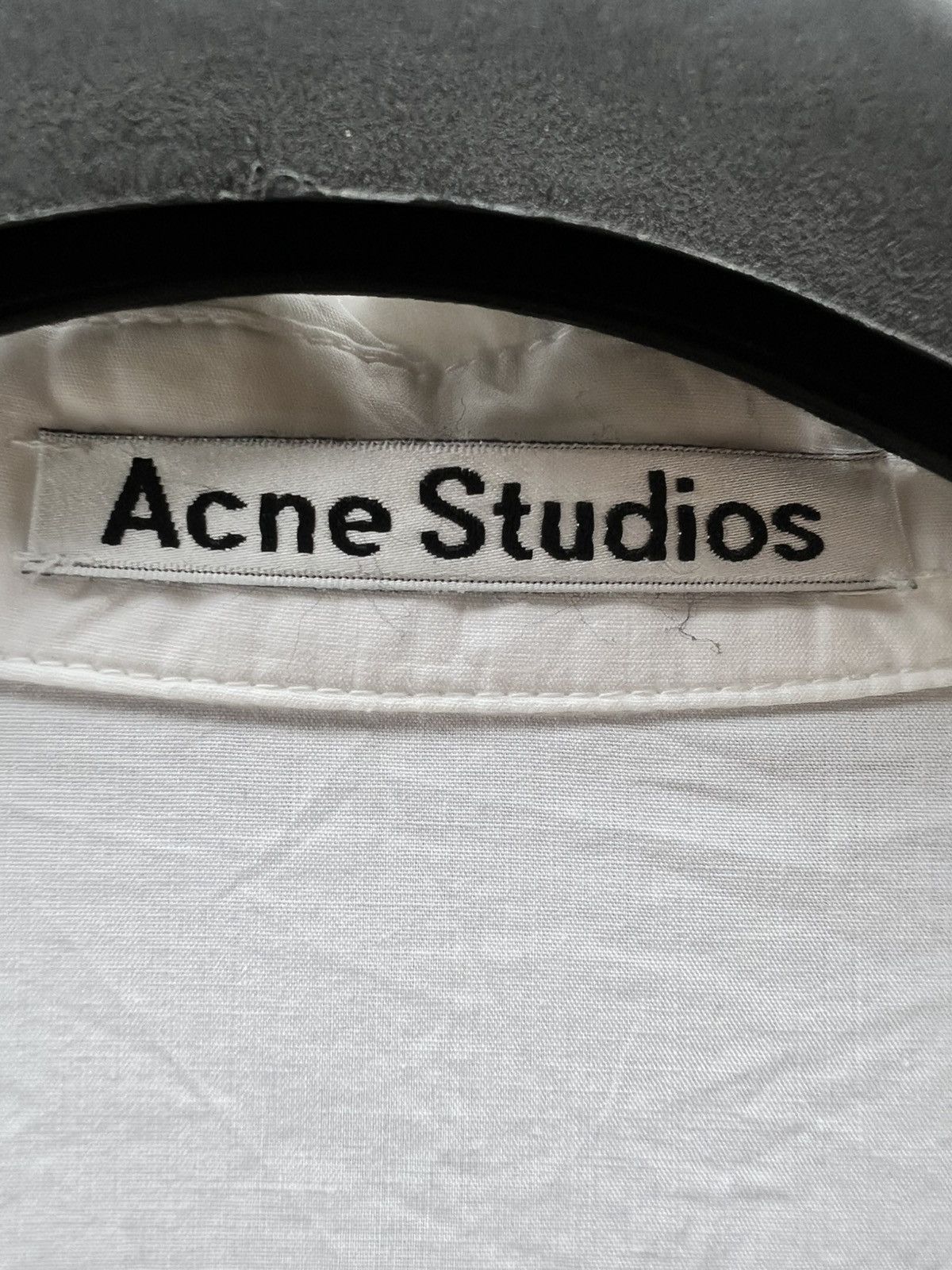 Acne Studios Acne Studios Sena Dry Pop Shirt Dress Size L / US 10 / IT 46 - 9 Thumbnail