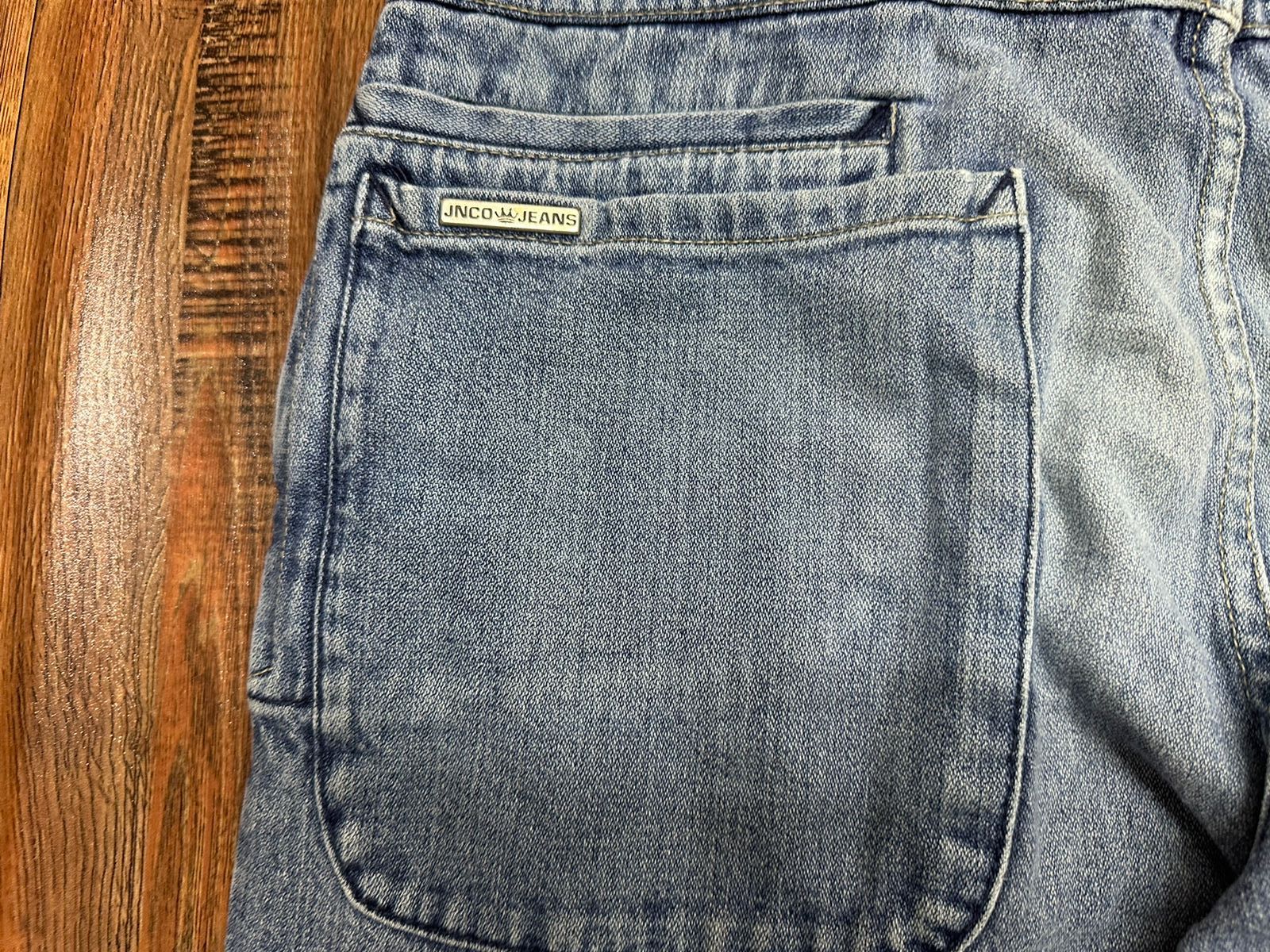 JNCO × Vintage Rare Vintage Jnco Eagle wings baggy Jean's. Size US 32 / EU 48 - 6 Thumbnail