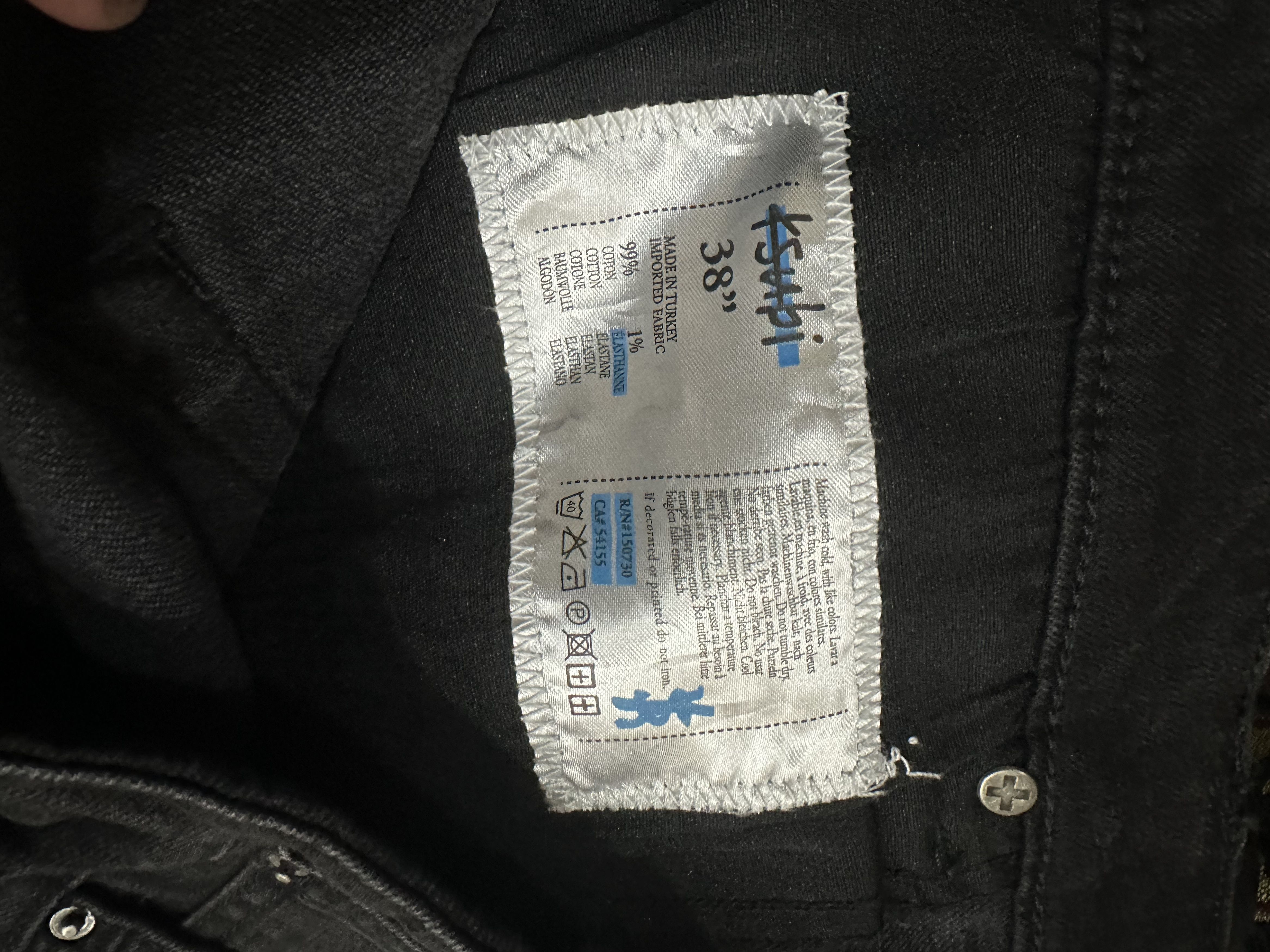Ksubi Ksubi Never Worn Black Jean Size 30 Size US 30 / EU 46 - 9 Thumbnail