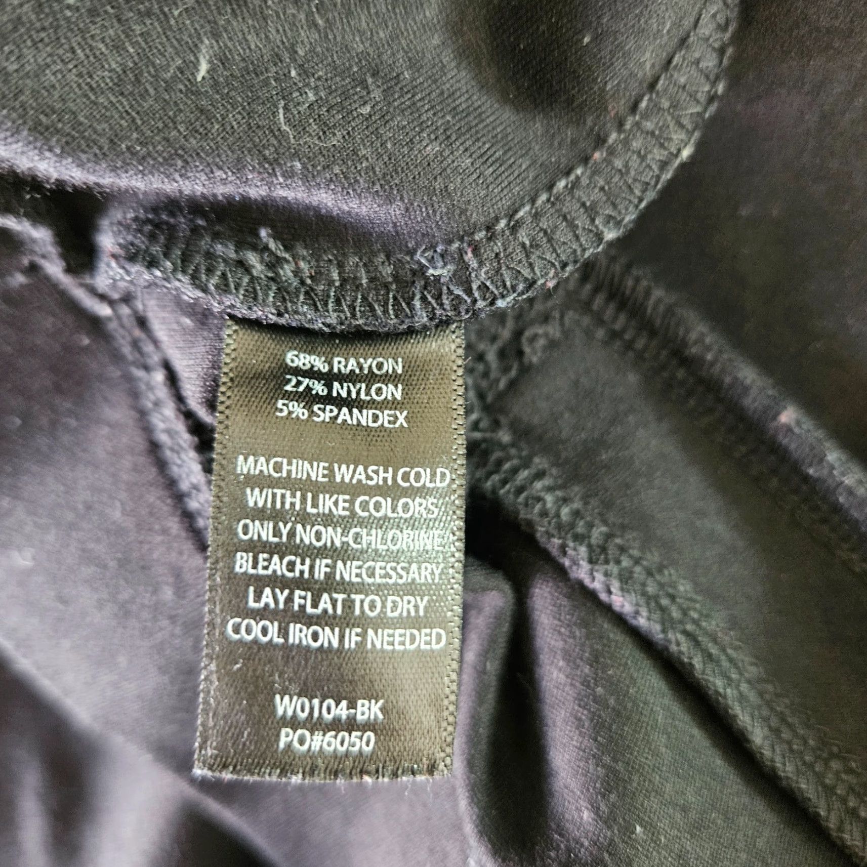 Vintage Betabrand Womens Pants Sz XLP Black Ponte Knit Bootcut Mid Rise Size 40" / US 18 - 6 Thumbnail