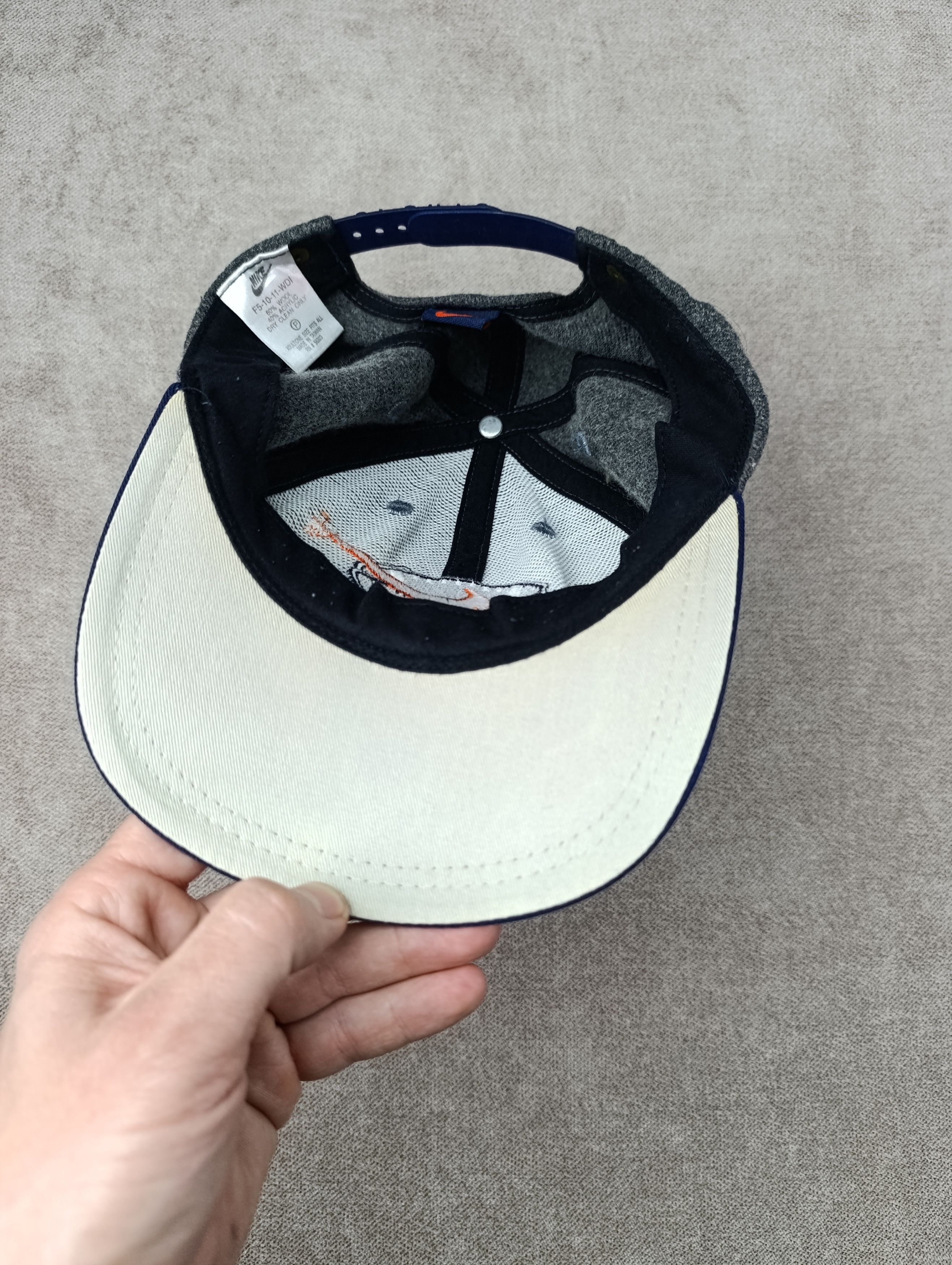 Nike Vintage 90s Jahre Nike Syracuse Team Sport SELTEN wool cap Size ONE SIZE - 10 Thumbnail