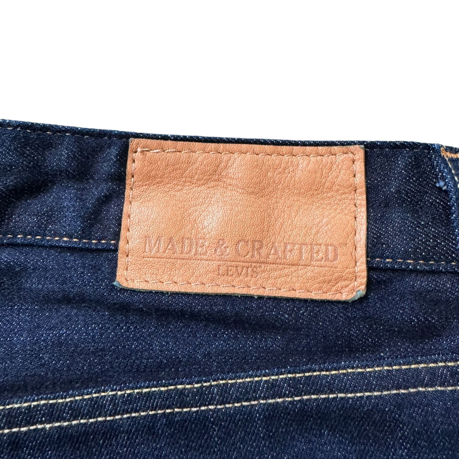 Levi's Made & Crafted Levi's Made & Crafted Shuttle Jean Dark Wash Size US 33 - 5 Thumbnail