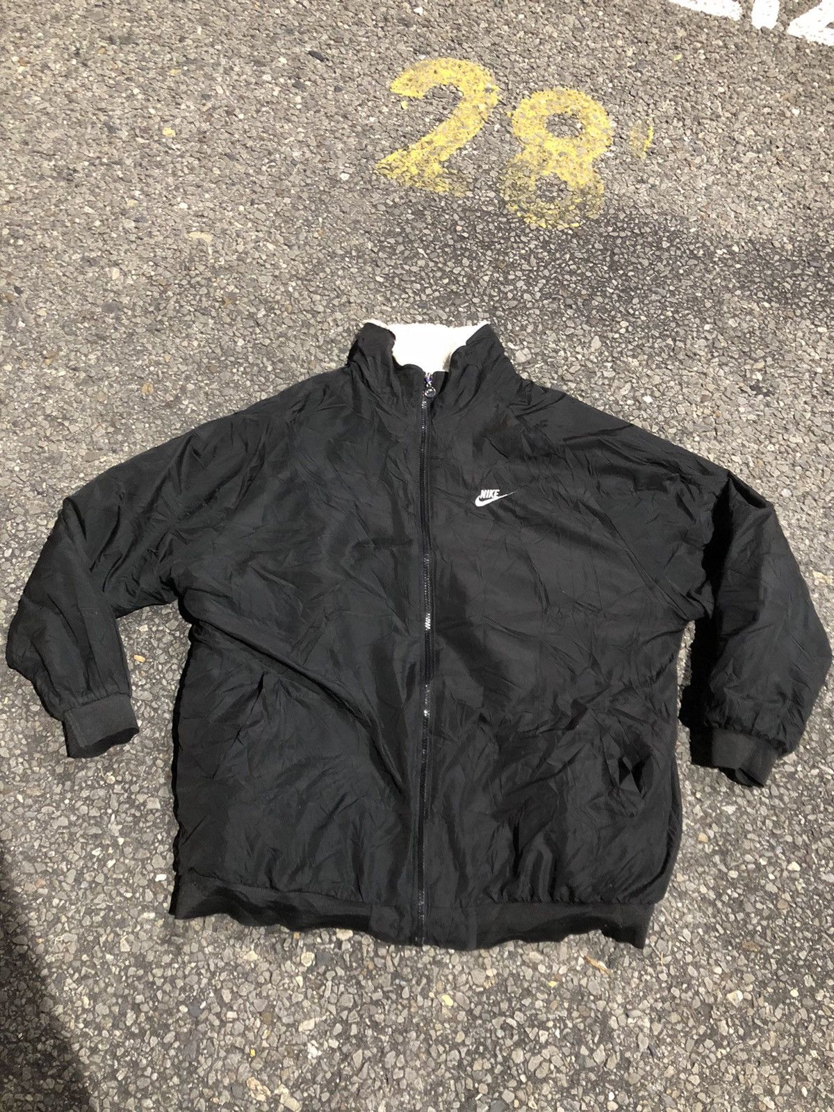 Nike × Vintage Nike big swoosh reversible Size US XL / EU 56 / 4 - 4 Thumbnail