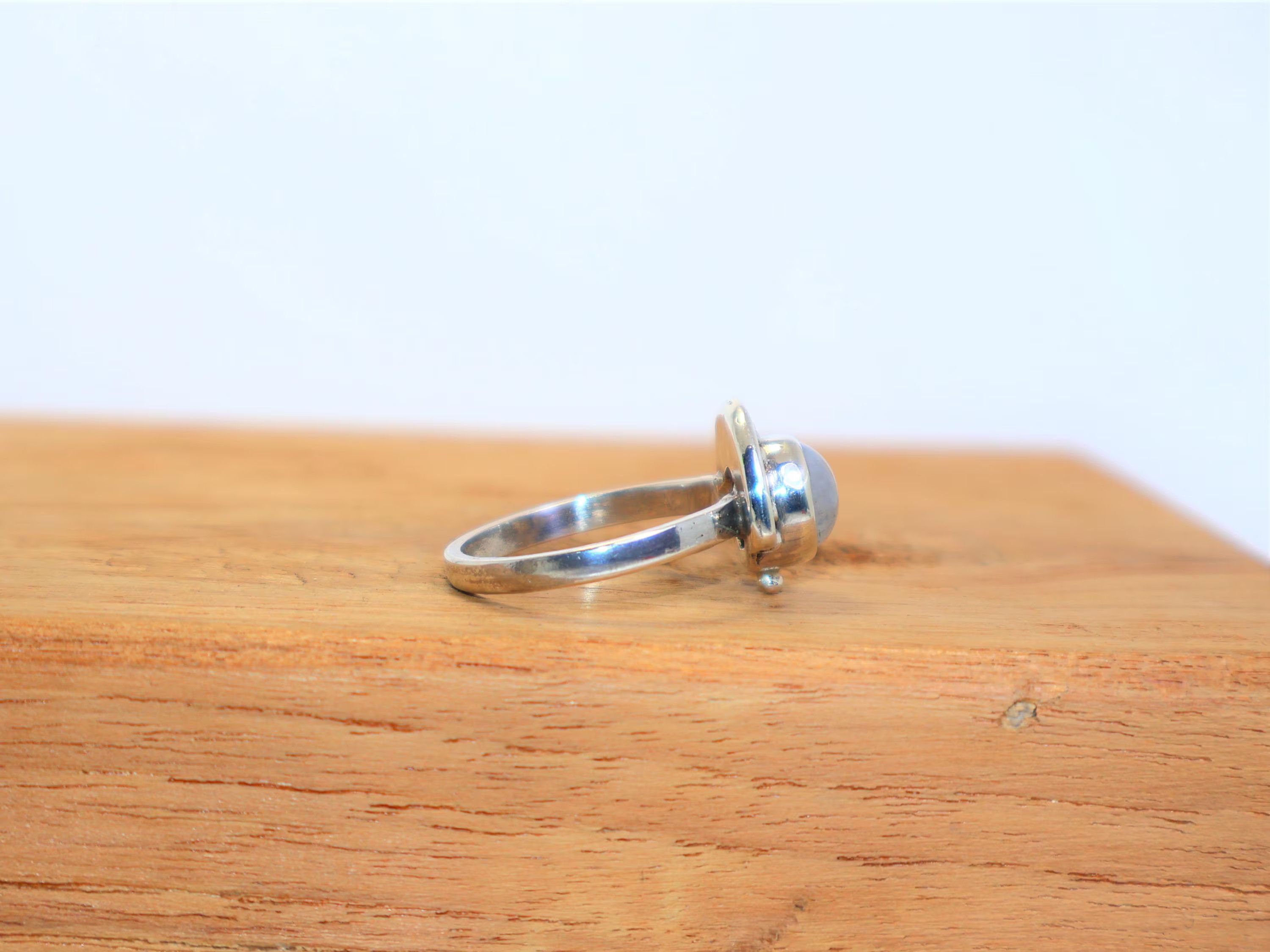 Handmade Moonstone Ring, Handmade Ring, 925 Sterling Silver Ring, Size ONE SIZE - 5 Thumbnail
