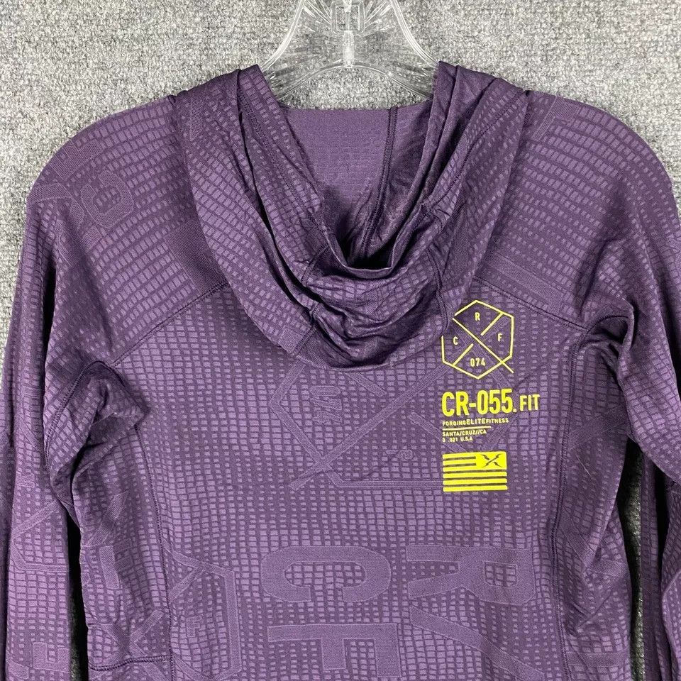 Reebok Reebok CrossFit Active Hoodie Women's XS Pullover Purple Size XS / US 0-2 / IT 36-38 - 8 Thumbnail