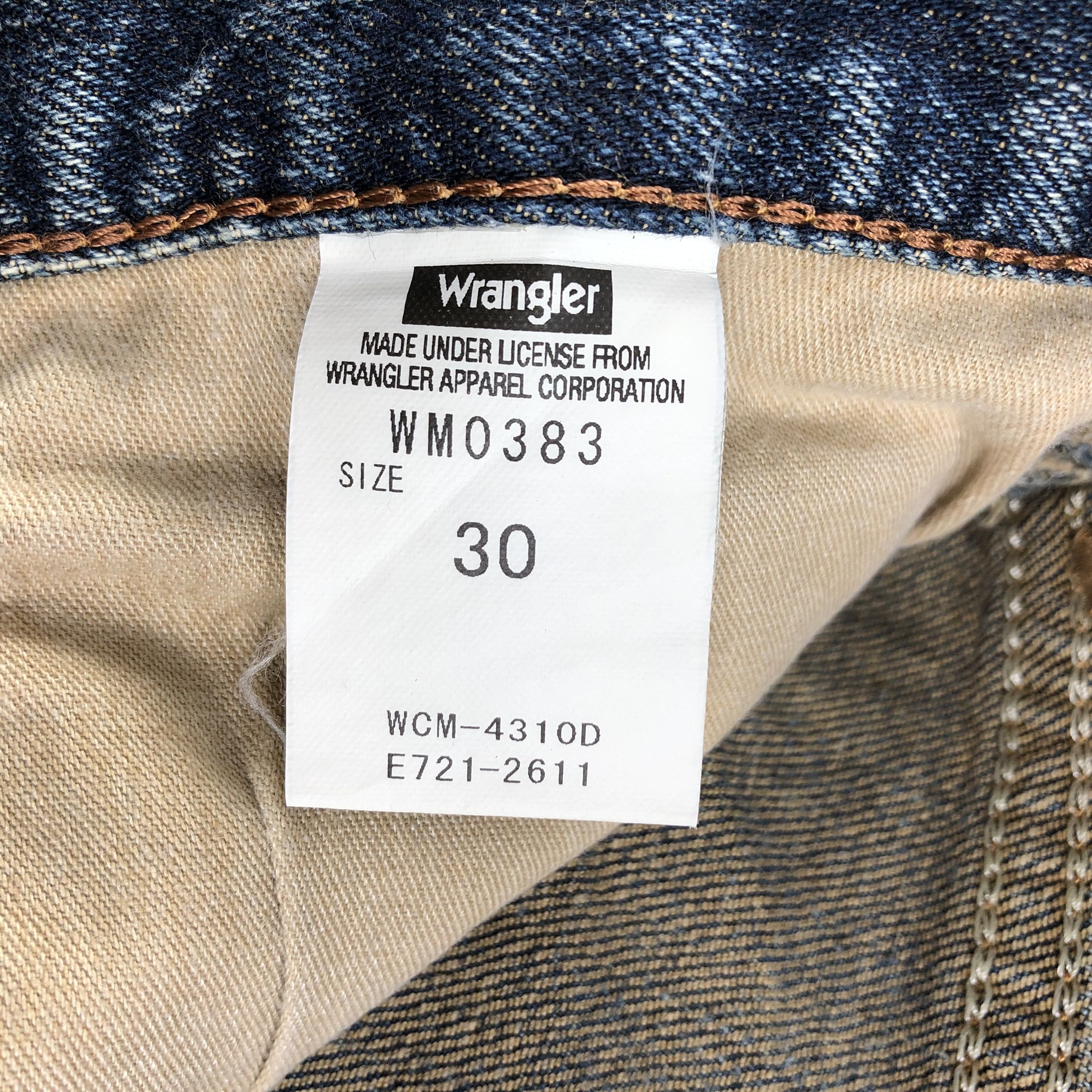 Vintage Vintage Wrangler Jeans Distressed Denim KJ1718 Size US 30 / EU 46 - 9 Thumbnail