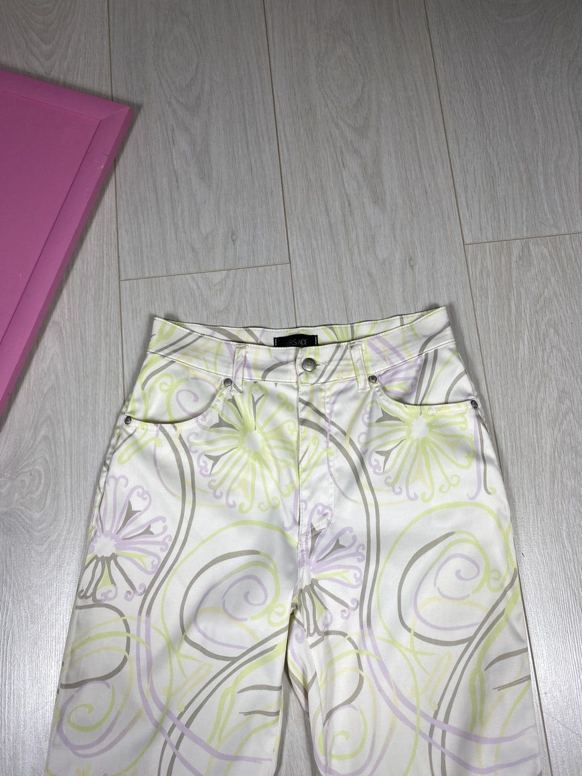 Versace × Vintage Versace Classic V2 Vintage Pants Size 28" / US 6 / IT 42 - 4 Thumbnail