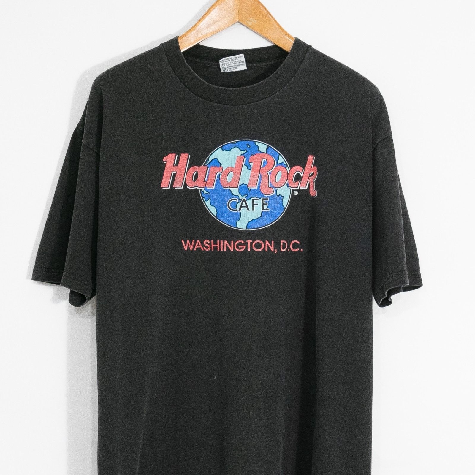 Hard Rock Cafe Vintage 90s Hard Rock Cafe T Shirt Mens XL - Washington DC Size US XL / EU 56 / 4 - 2 Thumbnail