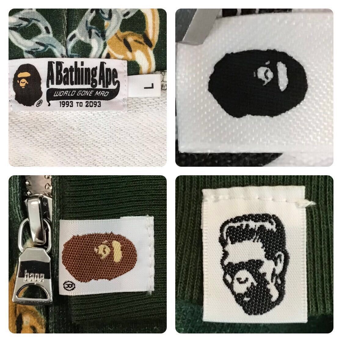 Bape BAPE JEWELS SHARK FULL ZIP HOODIE a bathing ape Size US L / EU 52-54 / 3 - 8 Thumbnail