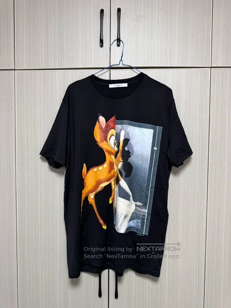 Givenchy Givenchy Deer print crew-neck t-shirt Size US S / EU 44-46 / 1 - 1 Thumbnail