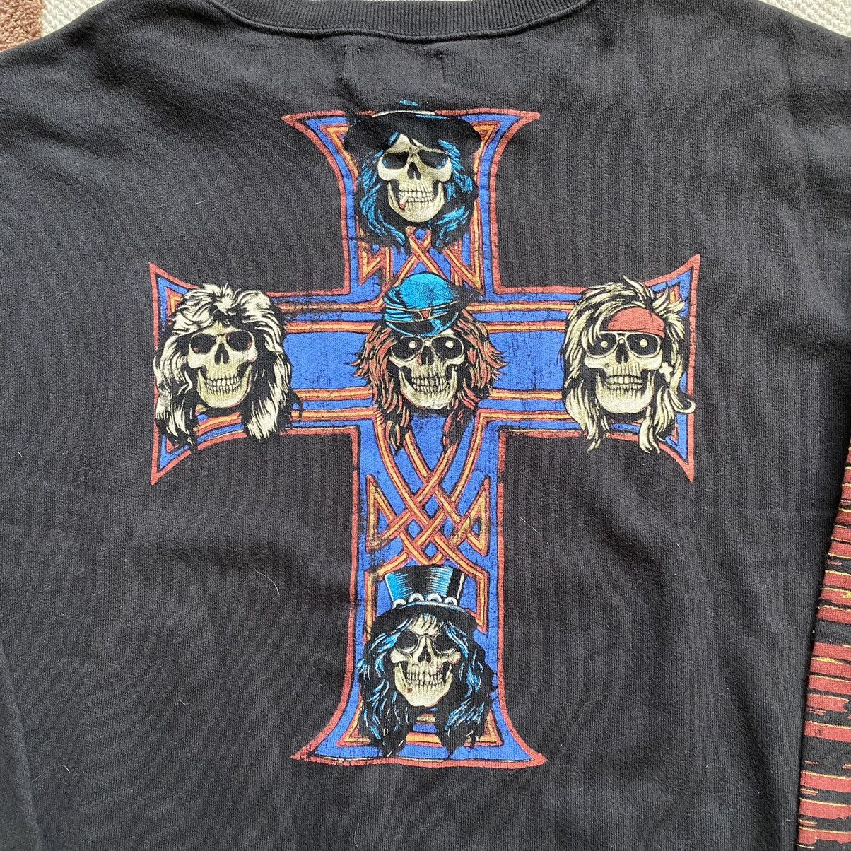 Band Tees GUNS N ROSES Y2K FADED LOCKED N LOADED BOXY SWEATSHIRT Size US M / EU 48-50 / 2 - 5 Thumbnail