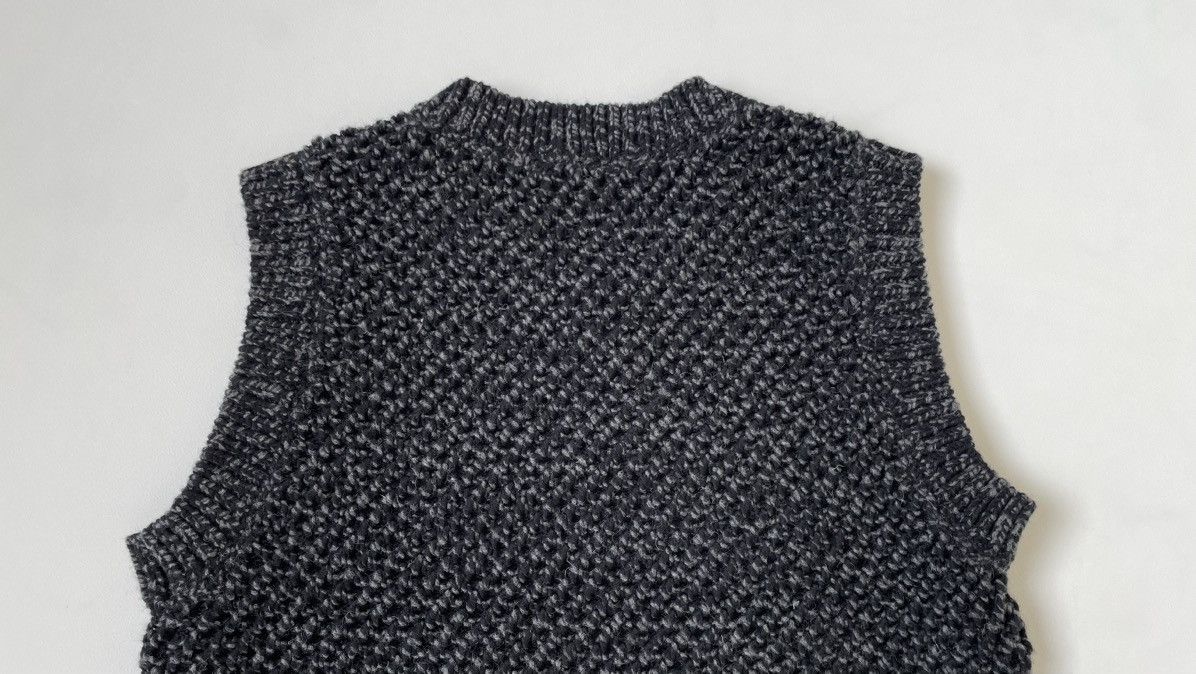Craig Green Sample Textured Black Wool Sweater Vest Size US M / EU 48-50 / 2 - 10 Thumbnail