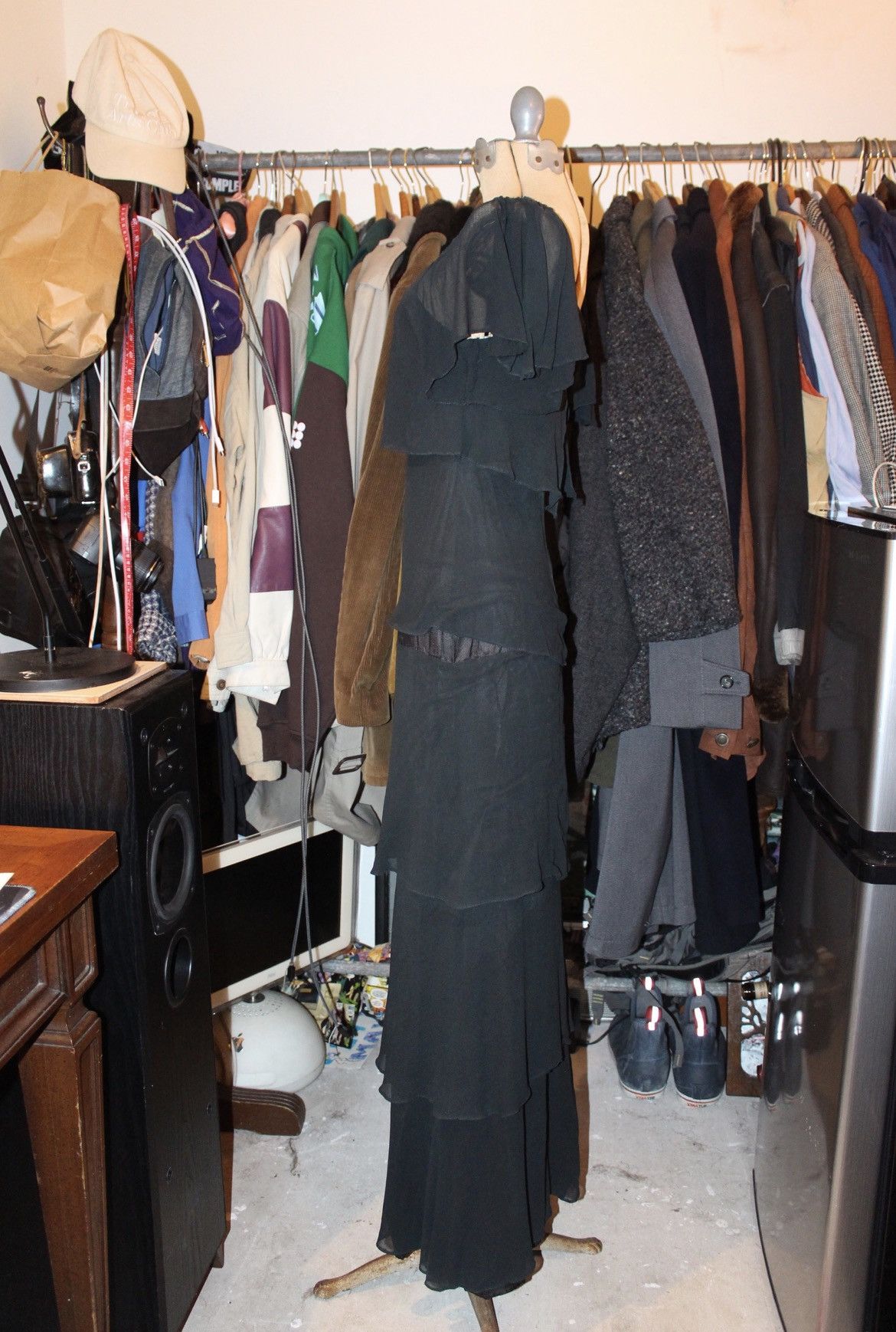 Other black ruffle dress Size XS / US 0-2 / IT 36-38 - 2 Thumbnail